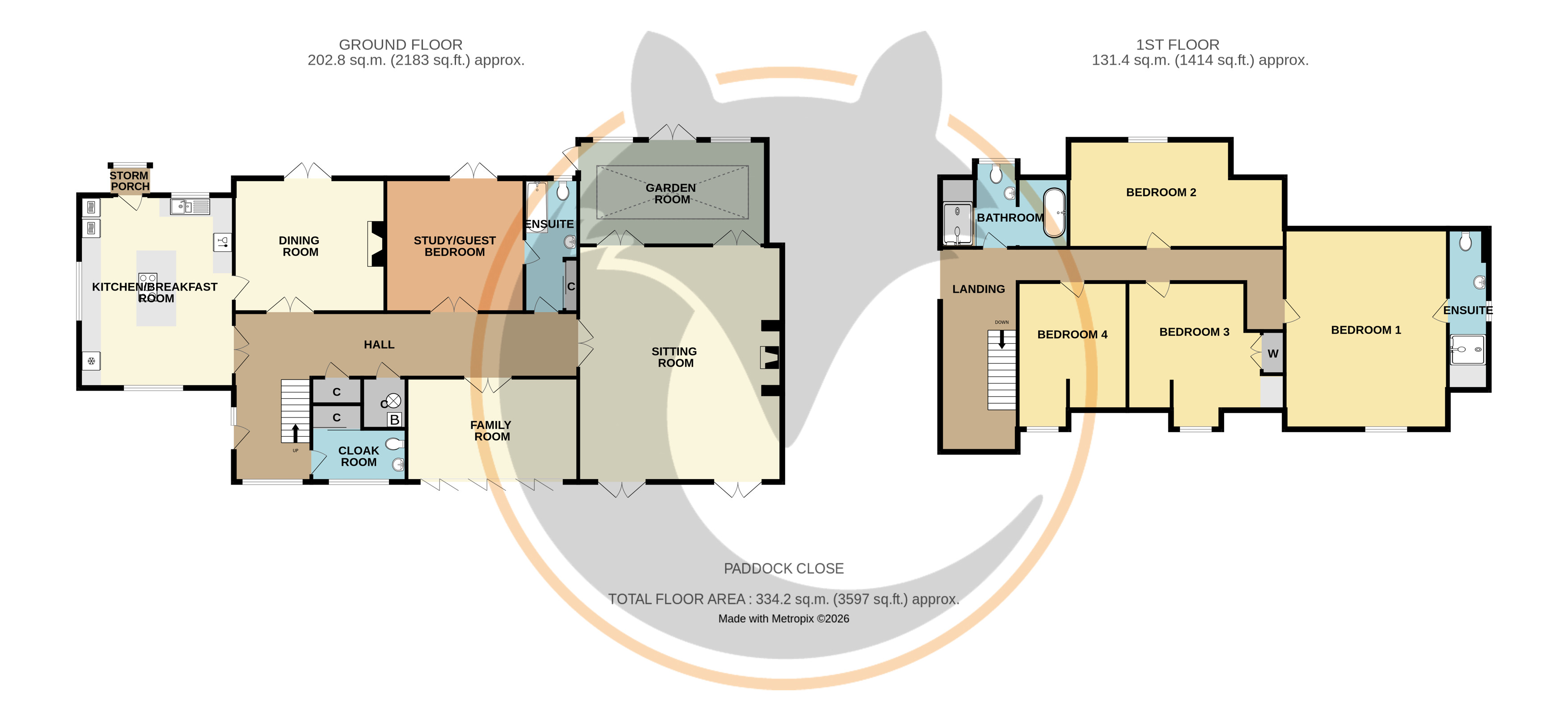 Paddock Close,, Dark Lane, Christchurch floorplan