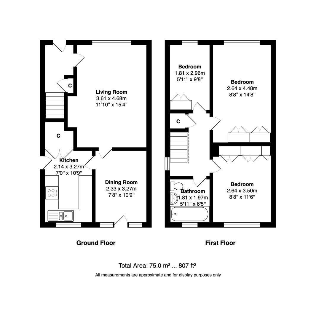 27, Merton Avenue, Pudsey floorplan