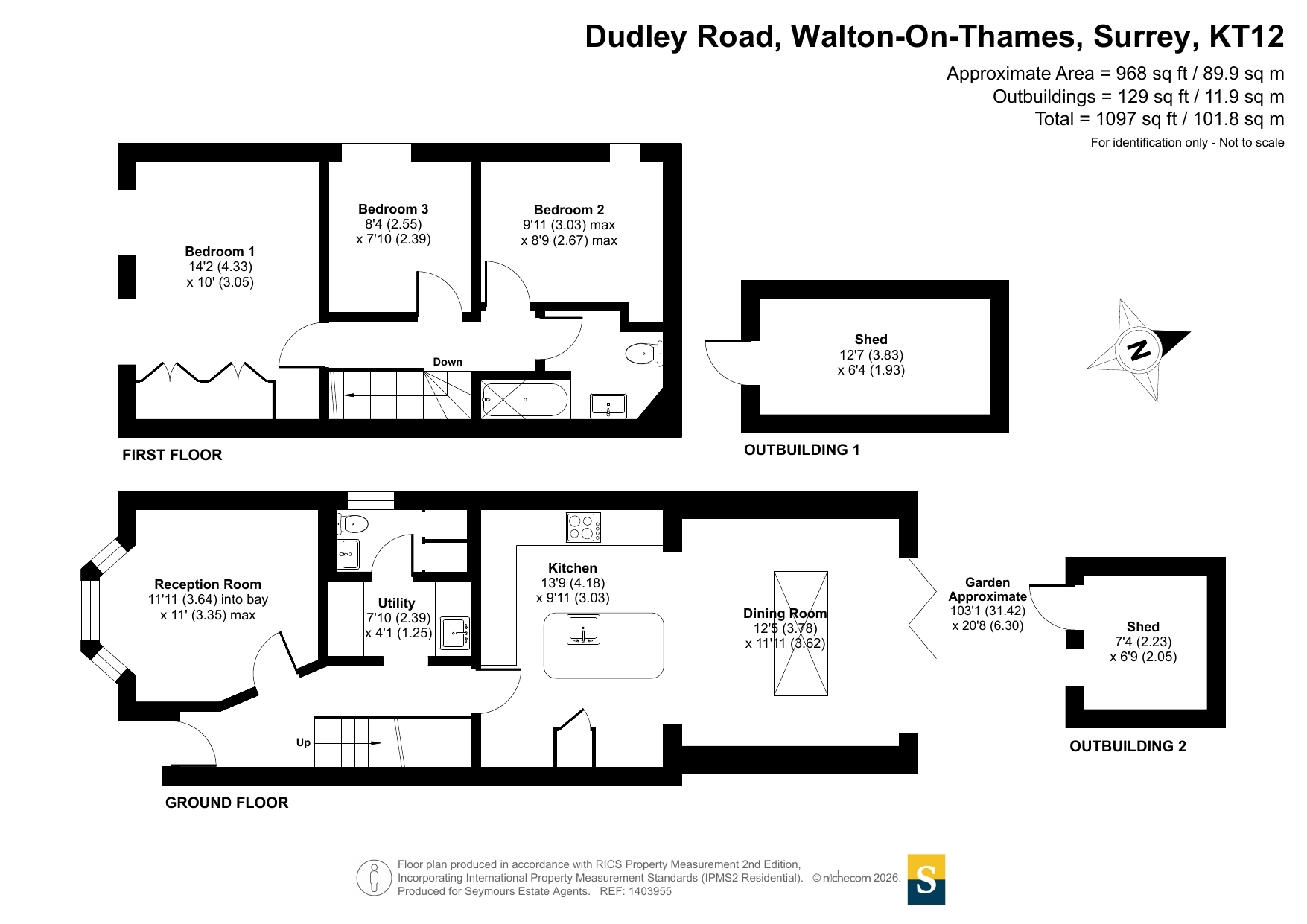 8, Dudley Road, Surrey floorplan