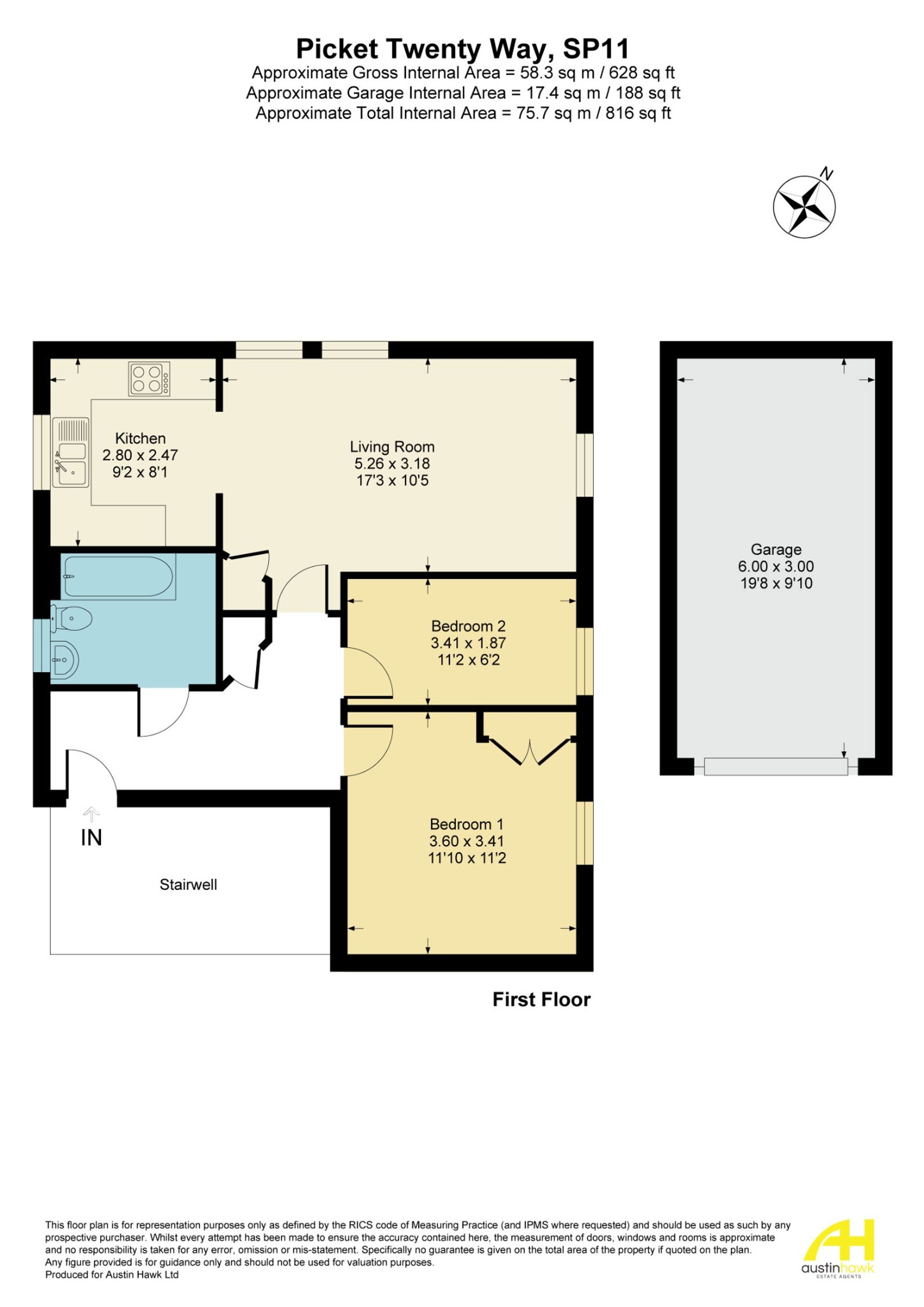 36 Picket Twenty Way, Andover floorplan