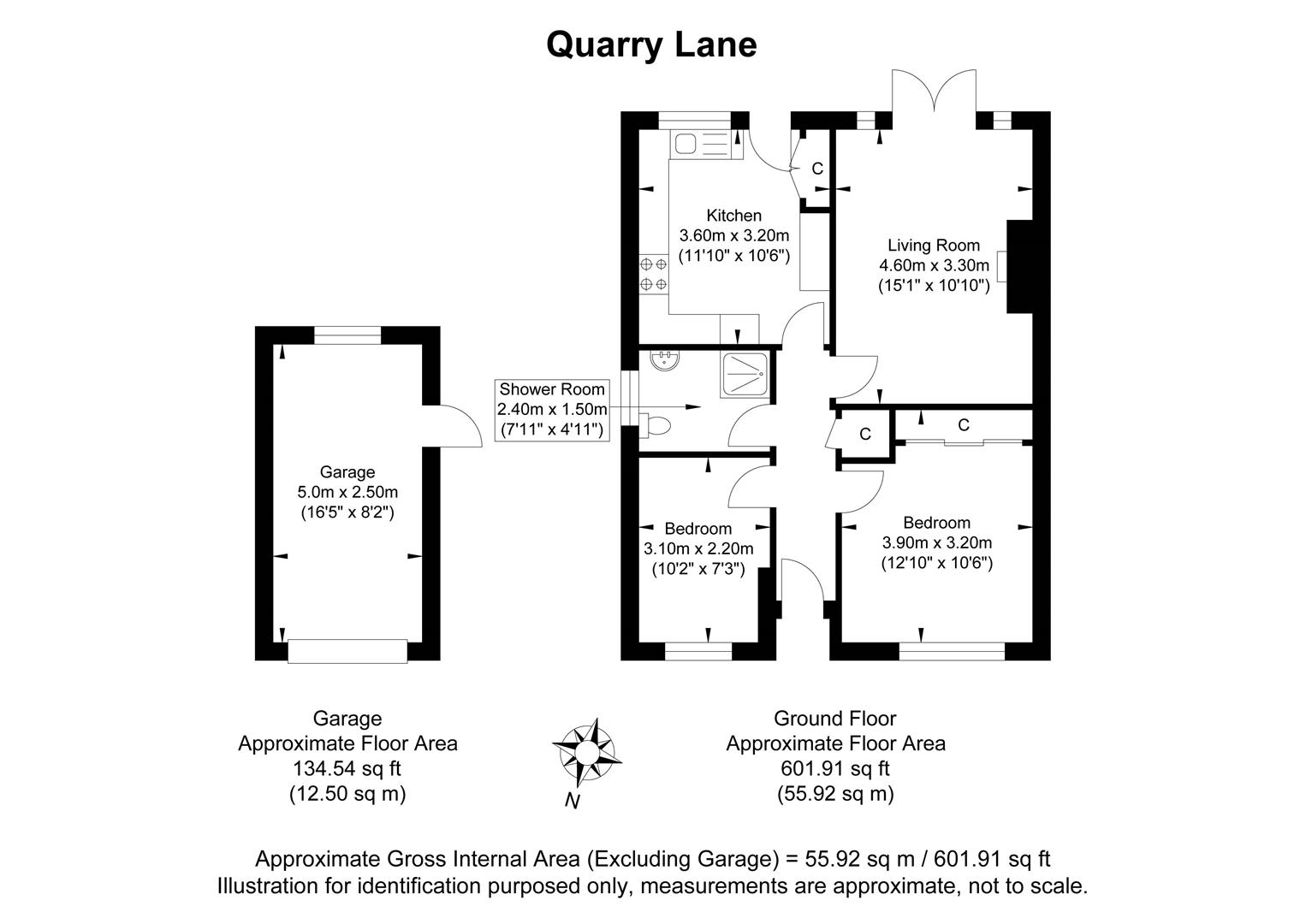 Quarry Lane, Seaford floorplan