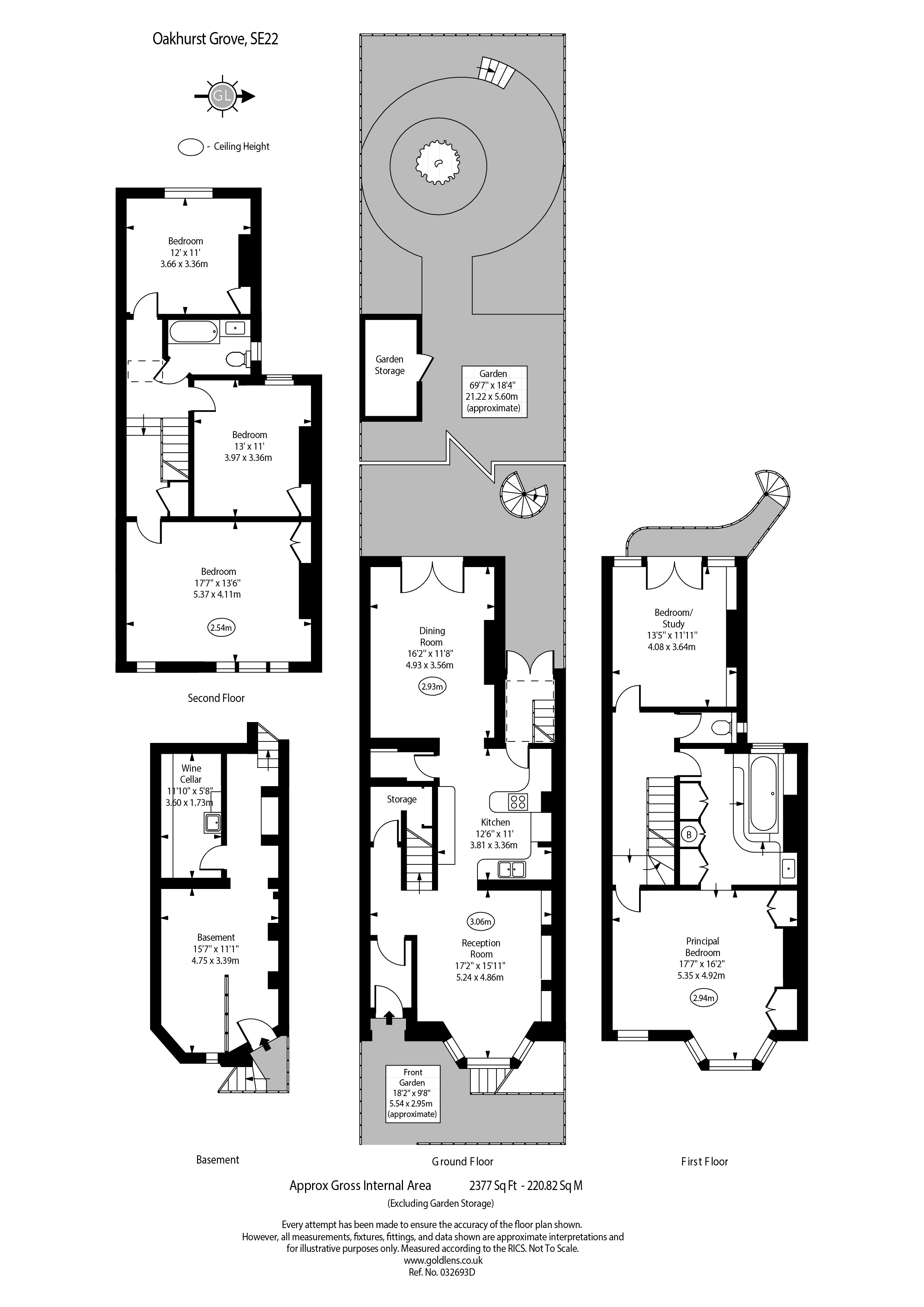 62, Oakhurst Grove, London floorplan