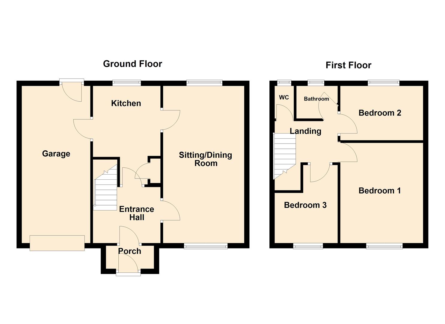 18, Channells Lane, Horton floorplan