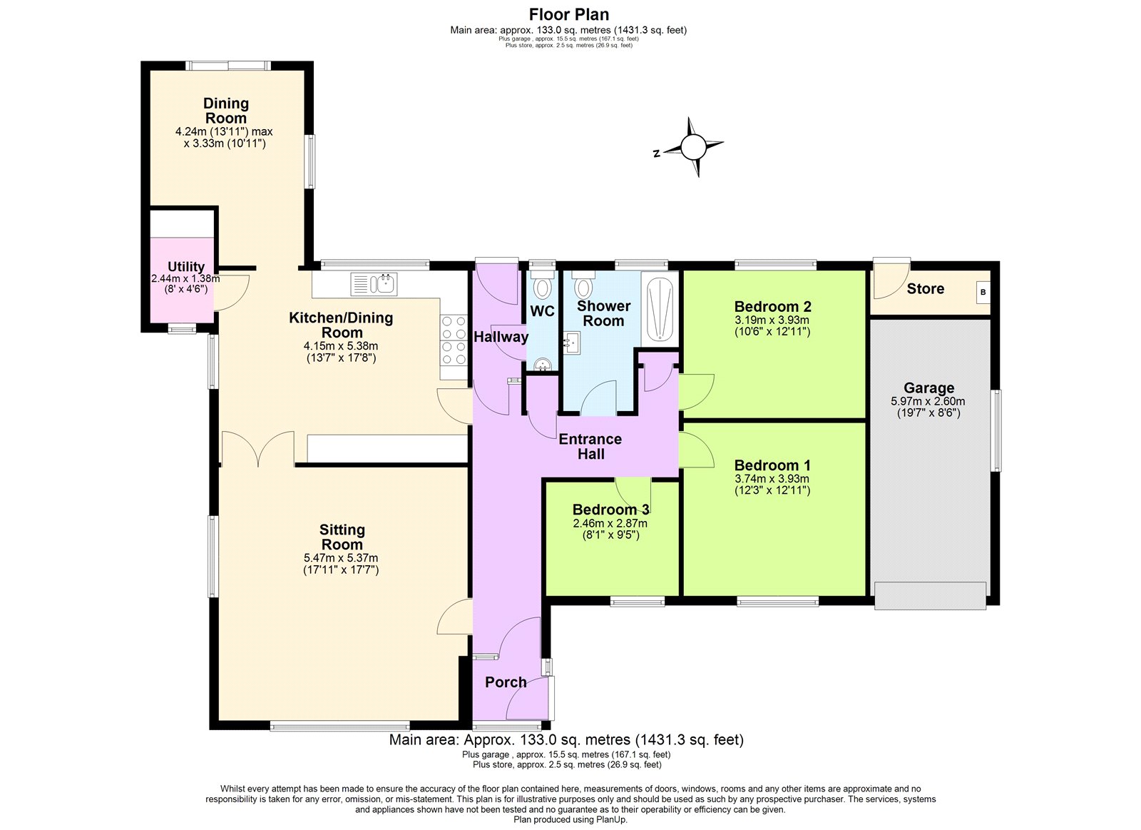 Oakdene,, Fidges Lane, Stroud floorplan