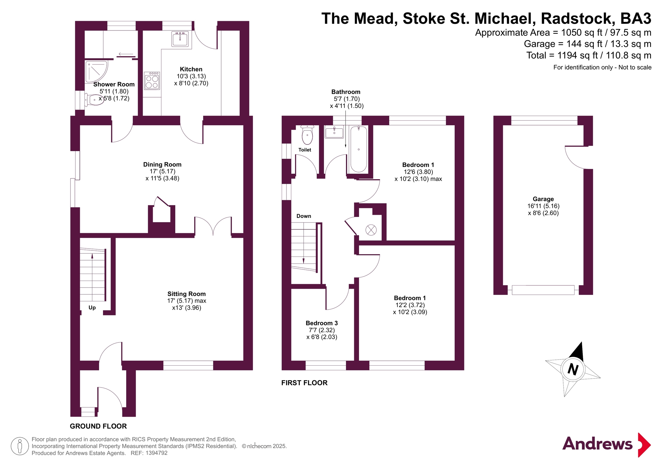 11, The Mead, Radstock floorplan