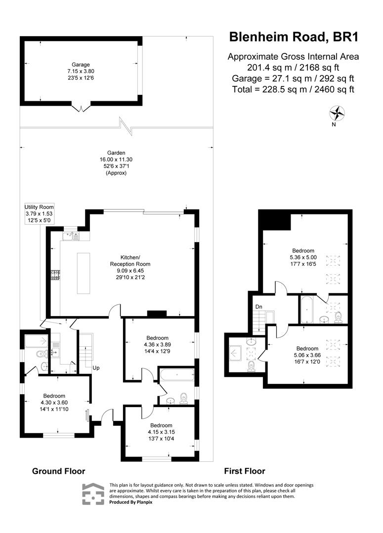 47a, Blenheim Road, Bromley floorplan