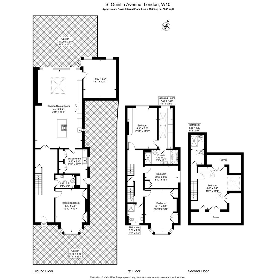 76, St. Quintin Avenue, London floorplan