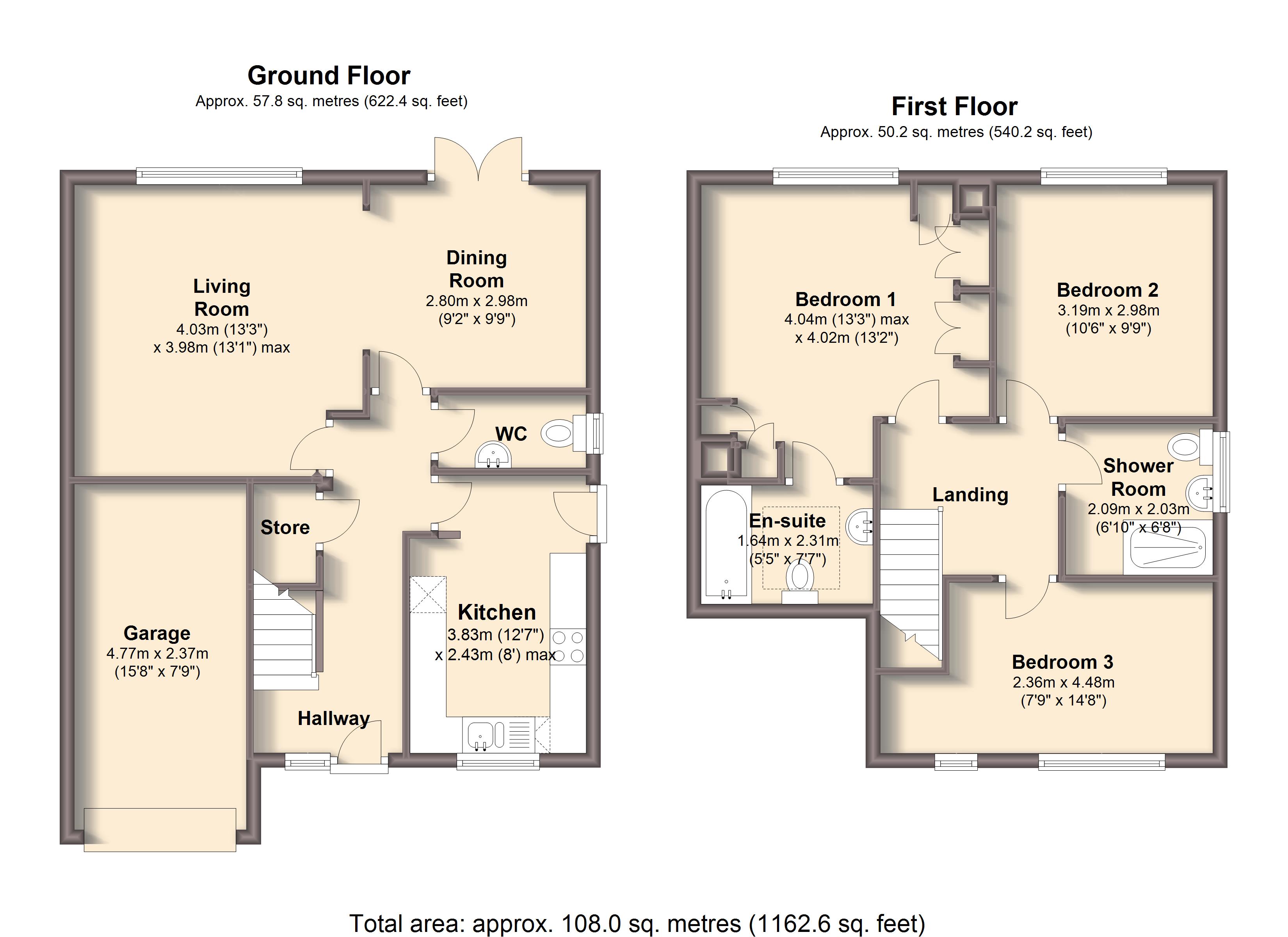 3 Bedrooms Detached house for sale in Cutler Close, Killamarsh, Sheffield S21