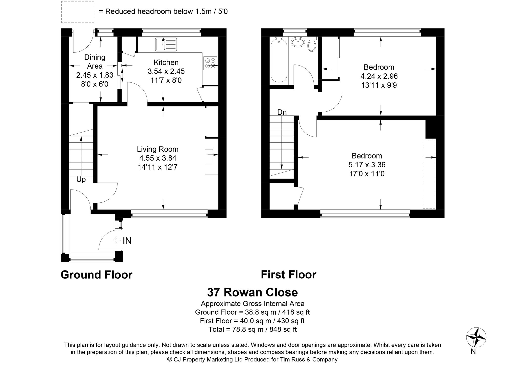 37 Rowan Close, Beaconsfield floorplan
