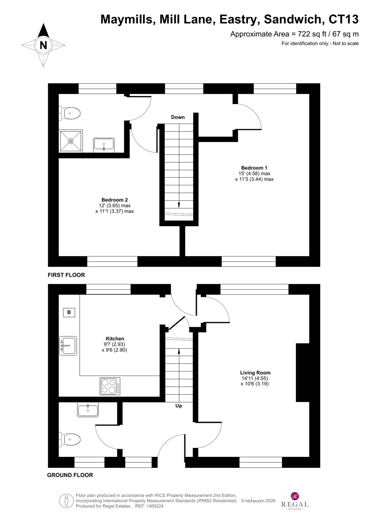 18, Maymills Mill Lane, Eastry, Sandwich floorplan