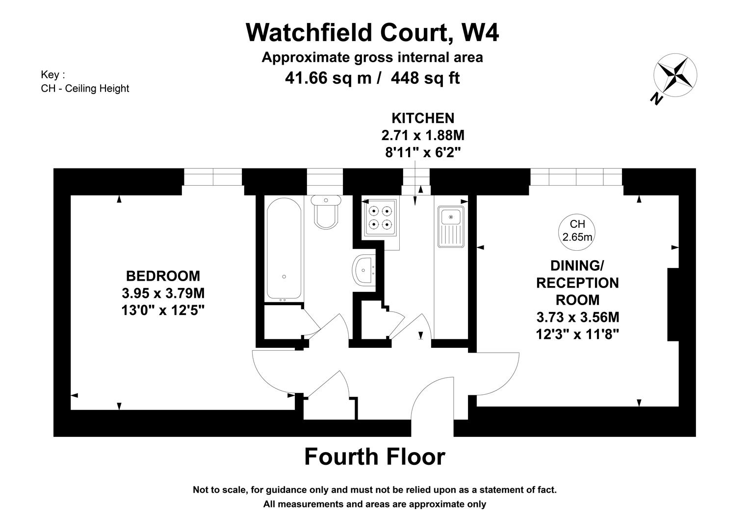 169, Sutton Court Road, London floorplan