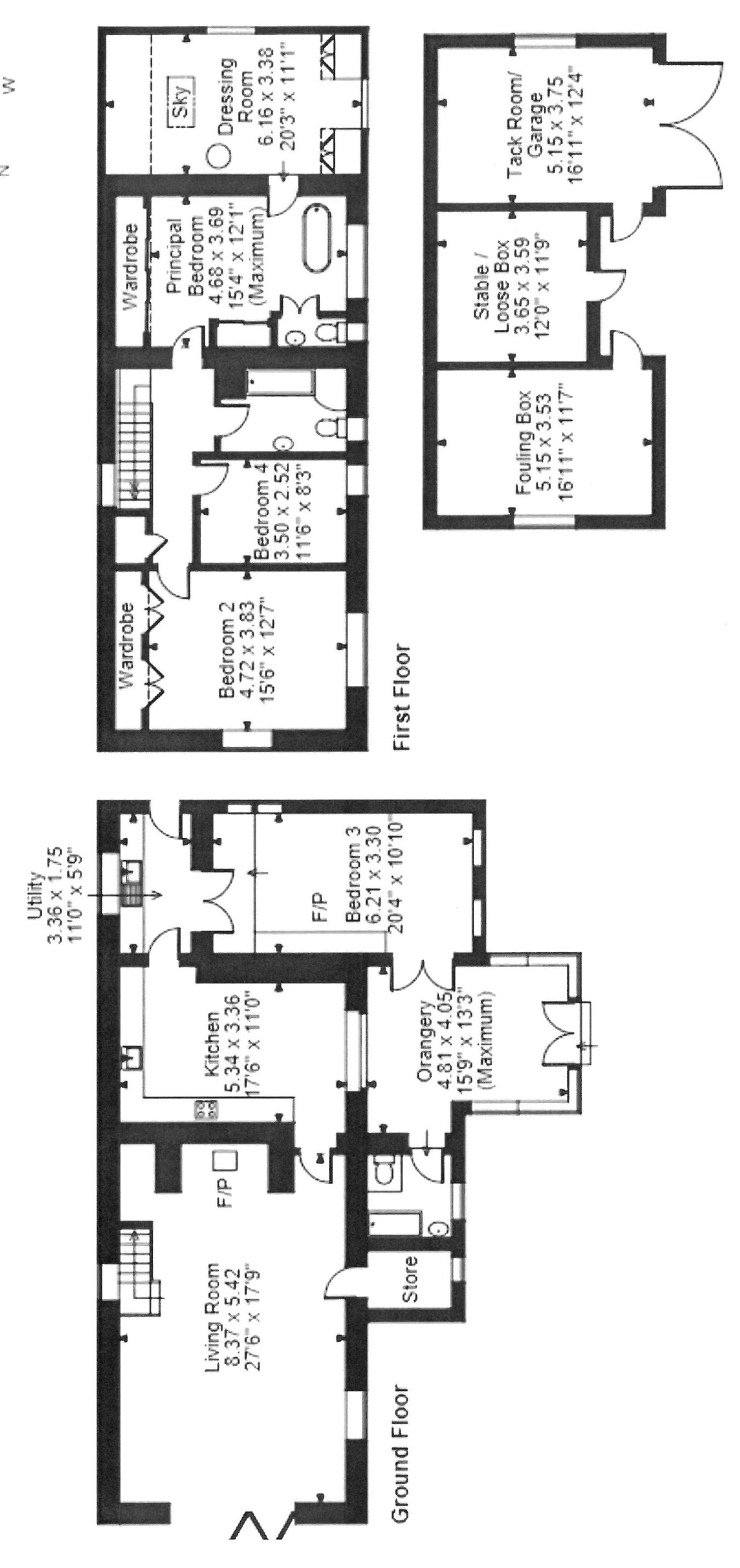 Llys Hywel, Rhydrosser, Llanrhystud floorplan
