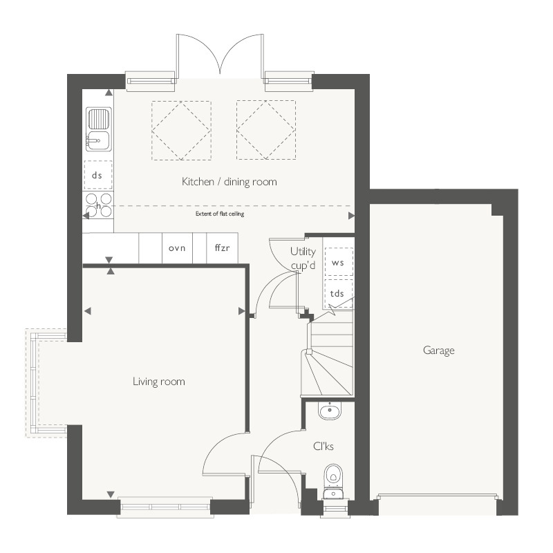 296, Eastbrook Village, Maghull floorplan