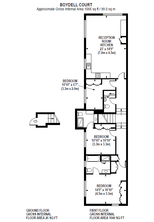 3 Bedrooms Flat to rent in Boydell Court, St John's Wood Park, St John's Wood NW8