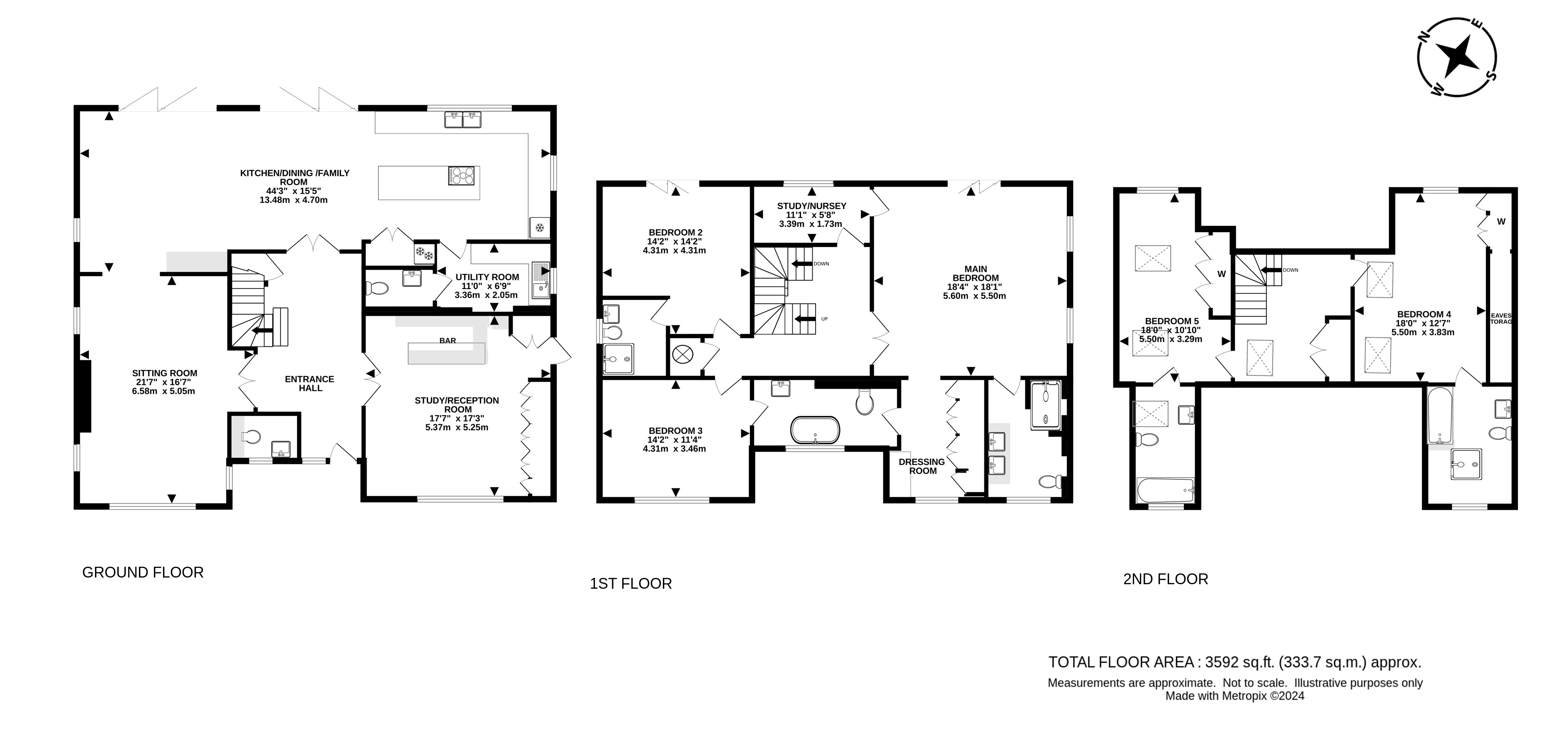 Limelight, 35a The Avenue, Tadworth floorplan