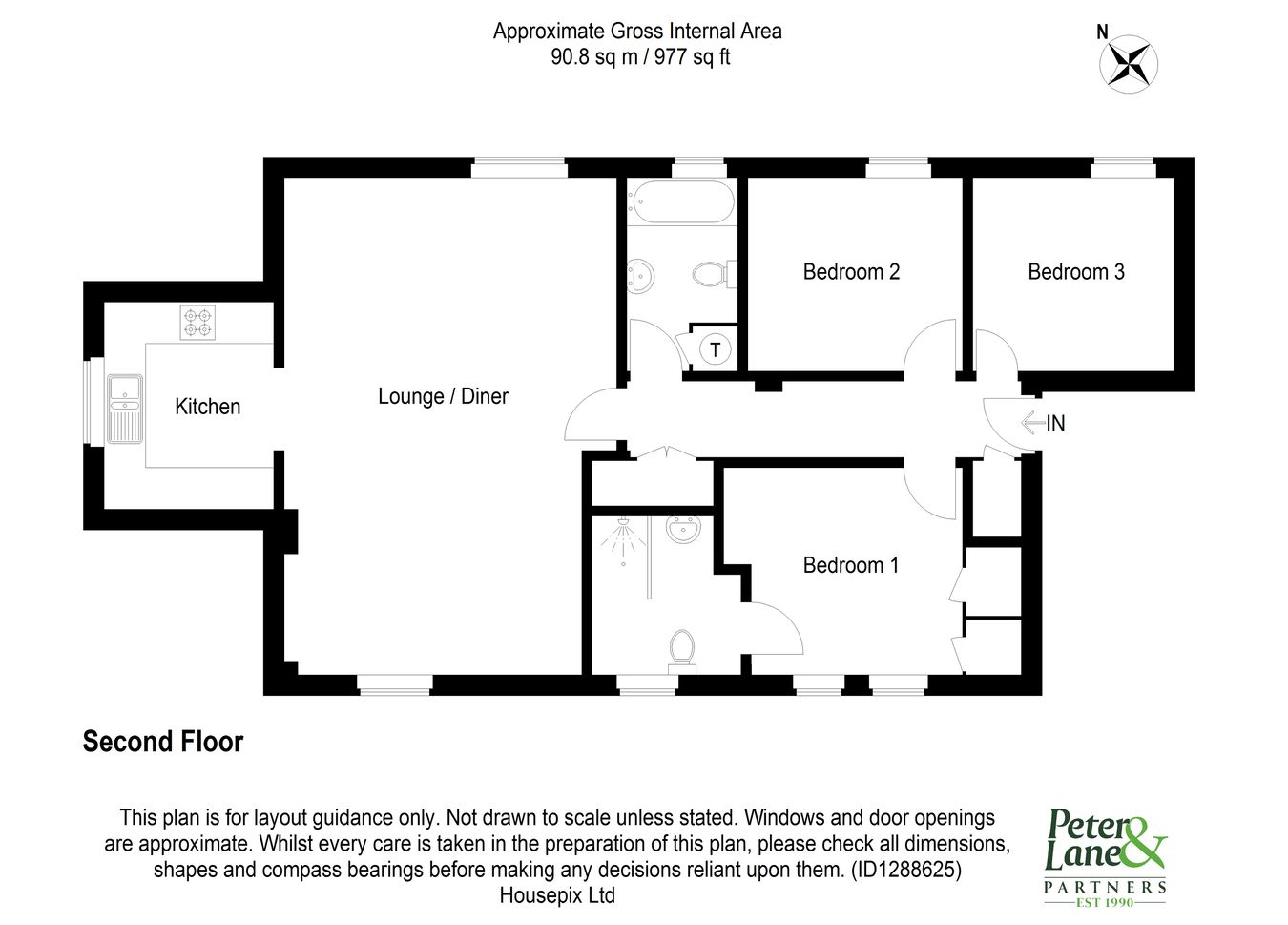 13 The Old Flour Mills, Mill Road, St Neots floorplan
