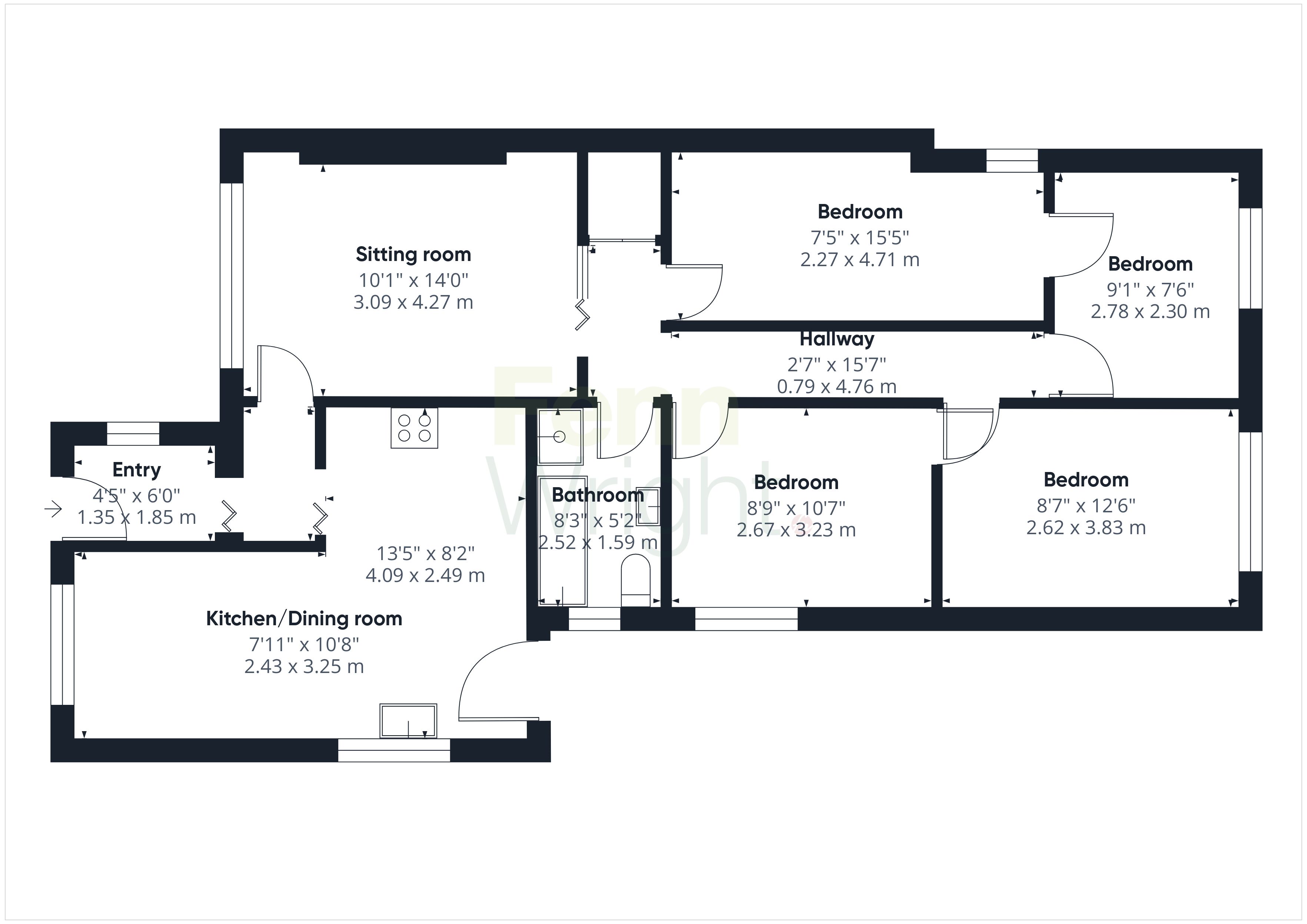 55, New Road, Felixstowe floorplan