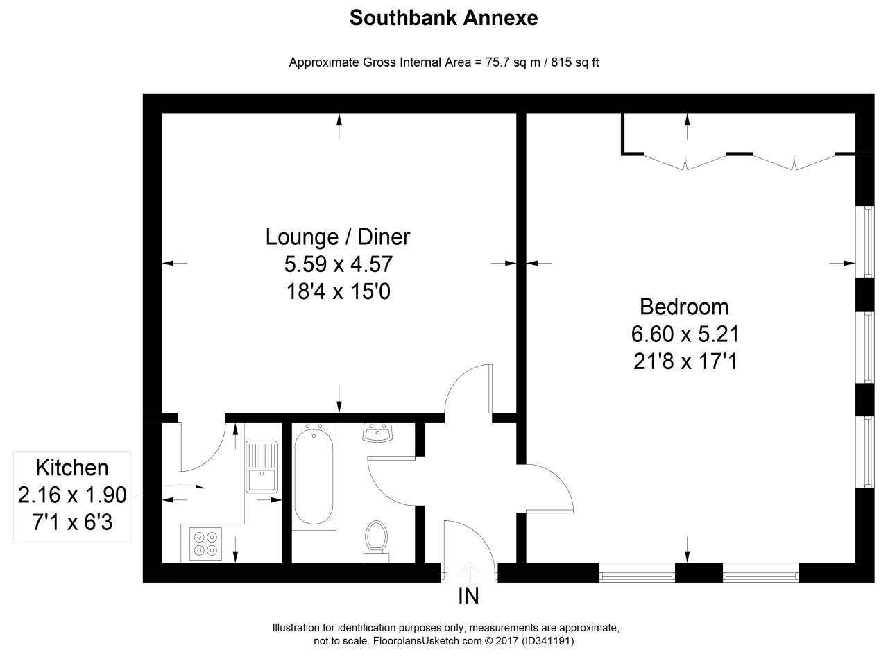 1 Bedrooms Flat to rent in Newbury Road, Lambourn, Berkshire RG17