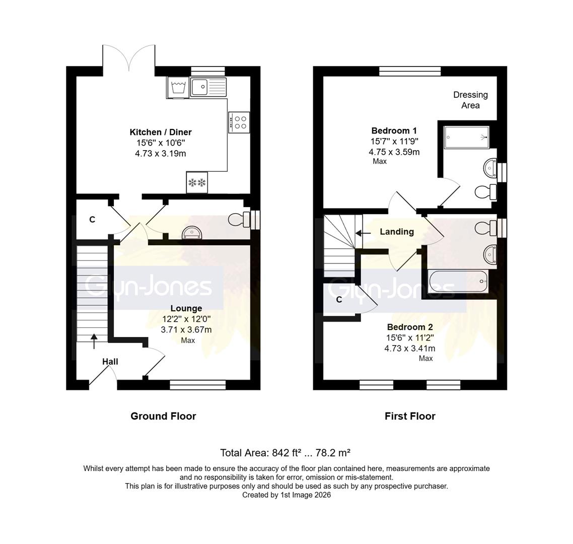 33, Linseed Way, Arundel floorplan