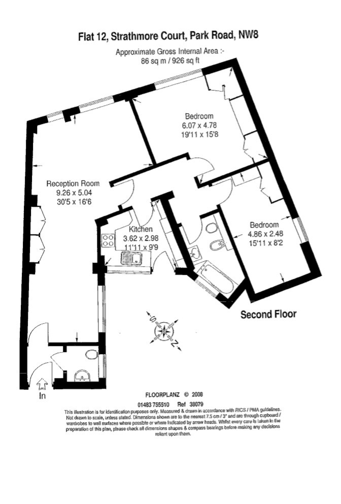 2 Bedrooms Flat to rent in Strathmore Court Strathmore Court, 143 Park Road, London NW8