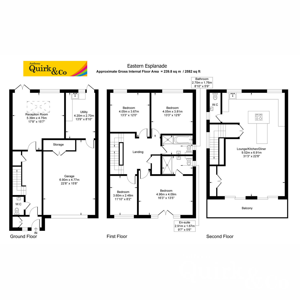 277, Eastern Esplanade, Canvey Island floorplan
