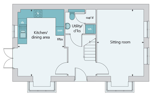 3 Bedrooms Semi-detached house for sale in 