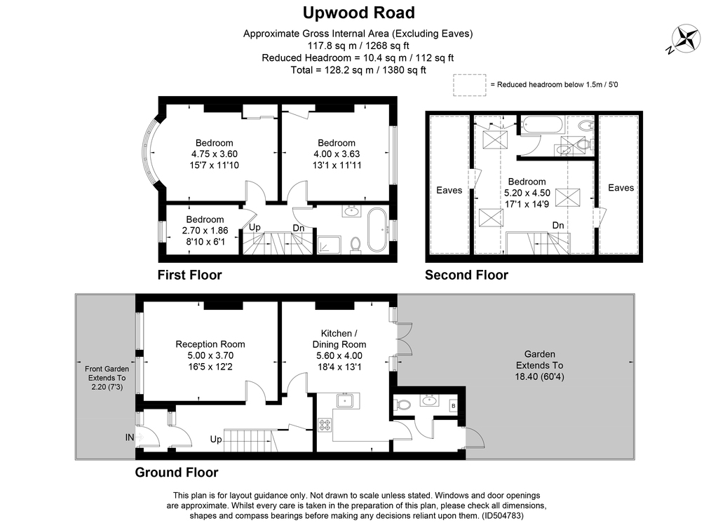 4 Bedrooms Terraced house to rent in Upwood Road, London SW16