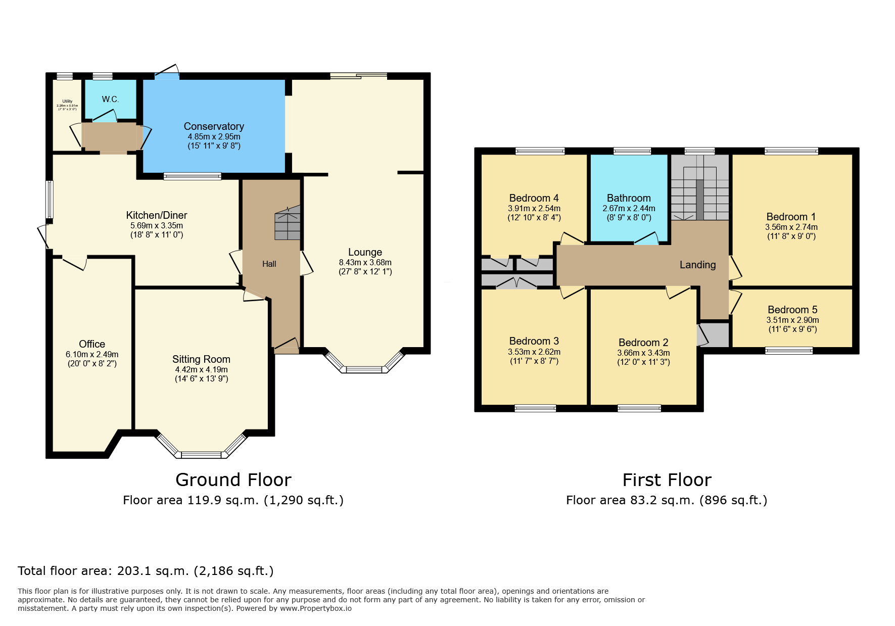 87 Manor Road, Leicester floorplan