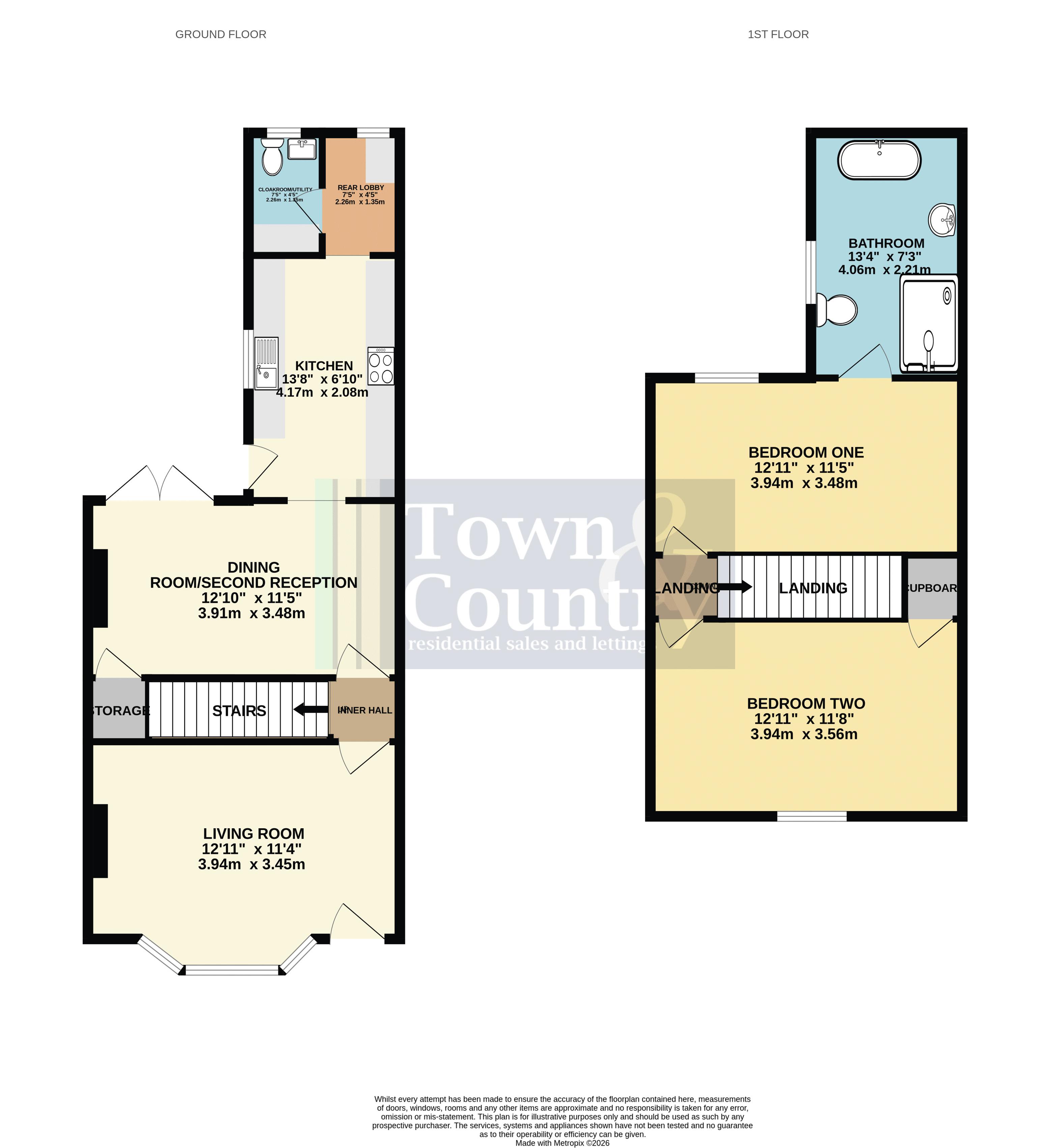22, Silcott Street, Colchester floorplan