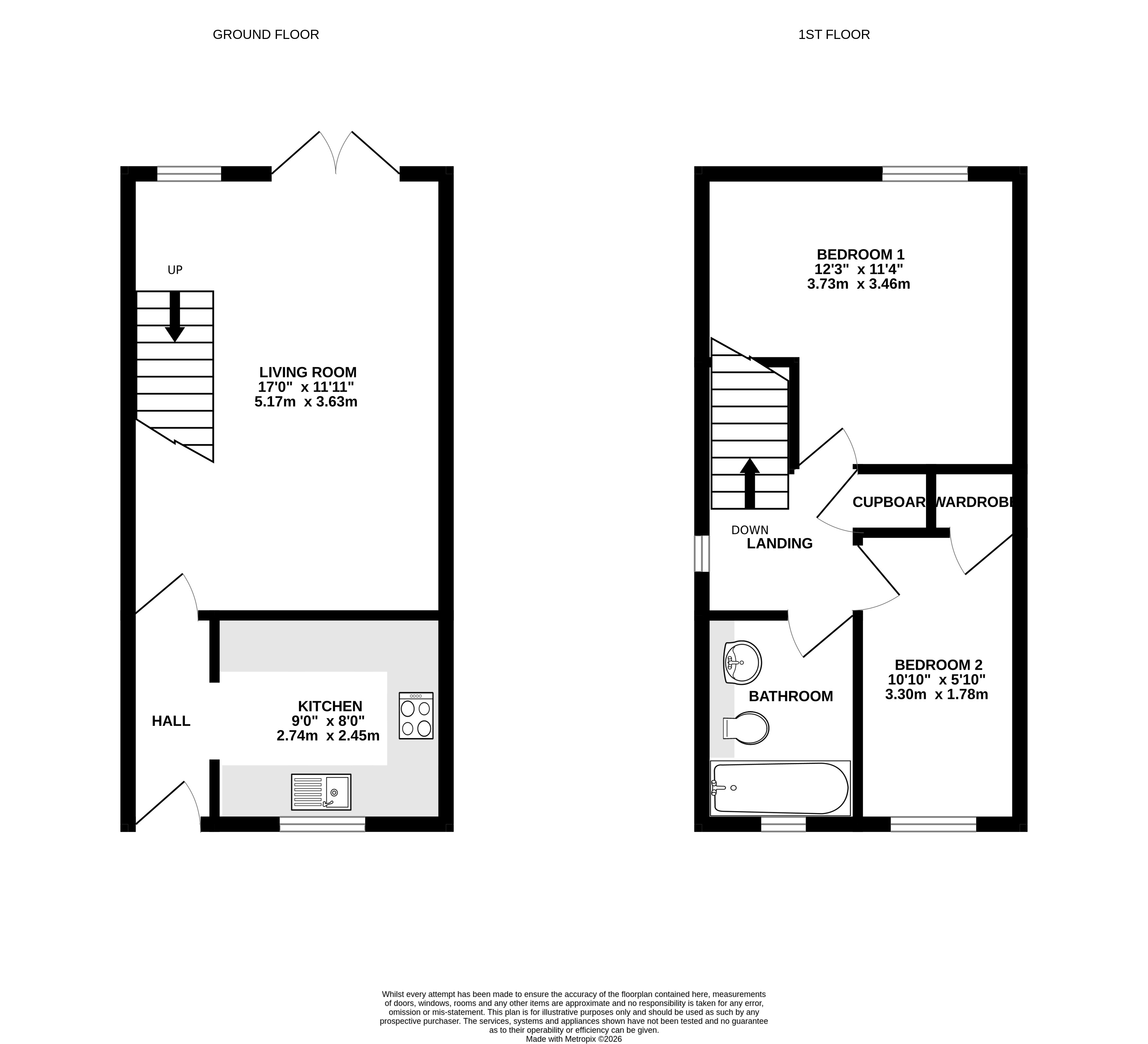 10, Windsor Gardens, Hampshire floorplan