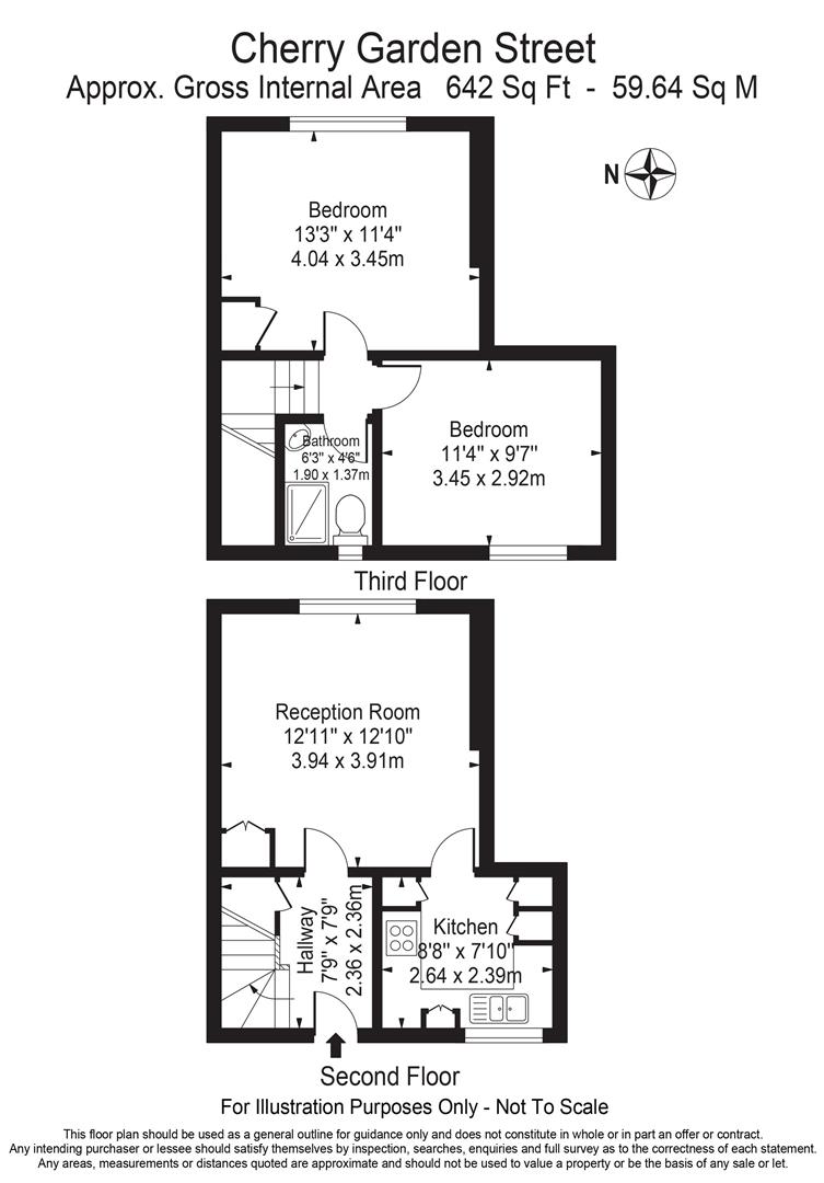 122, Cherry Garden Street, London floorplan