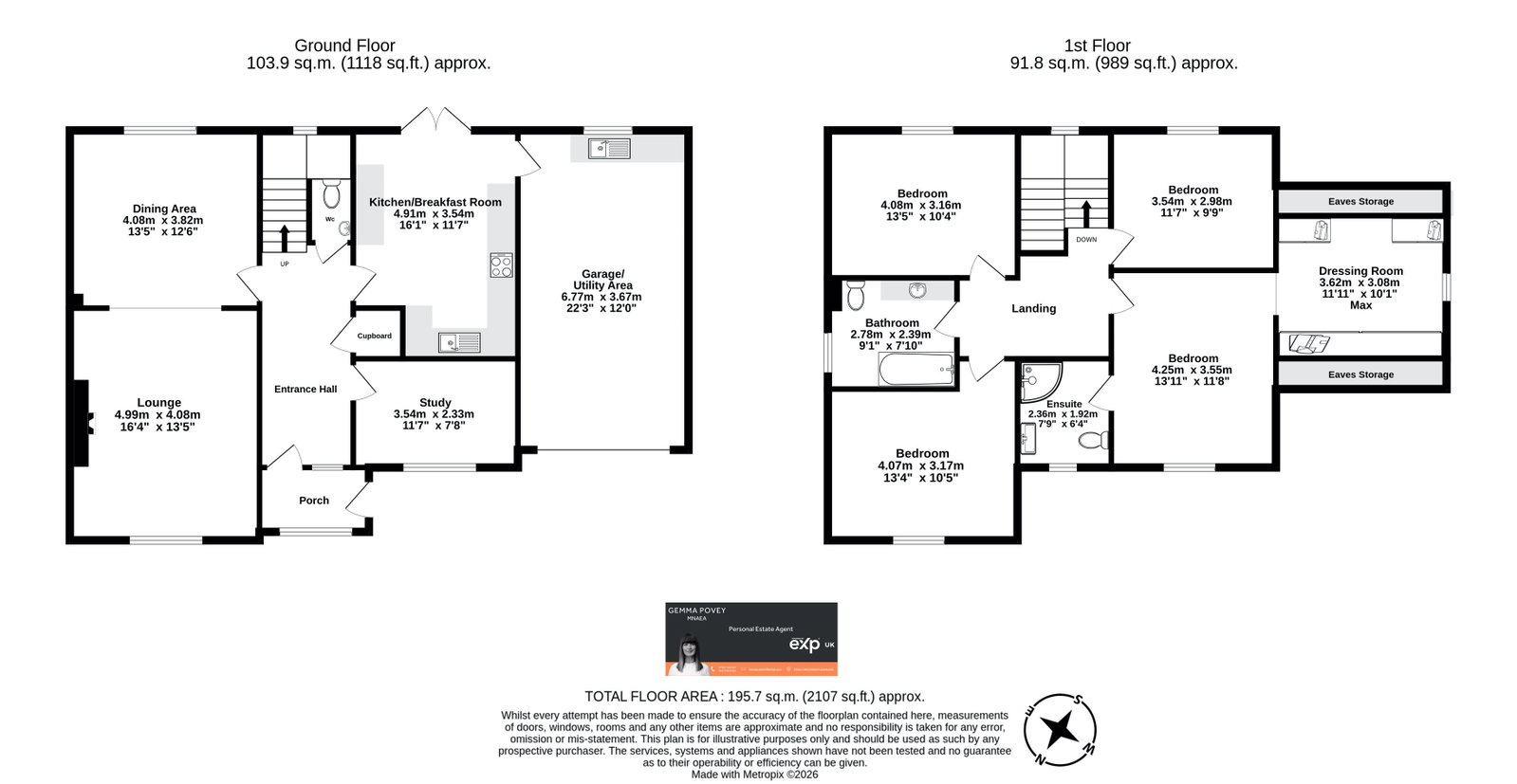 Cutting Cottage, Abergavenny floorplan