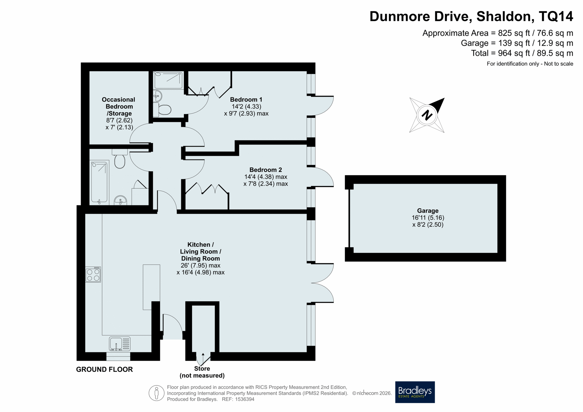Dunmore Drive, Shaldon floorplan