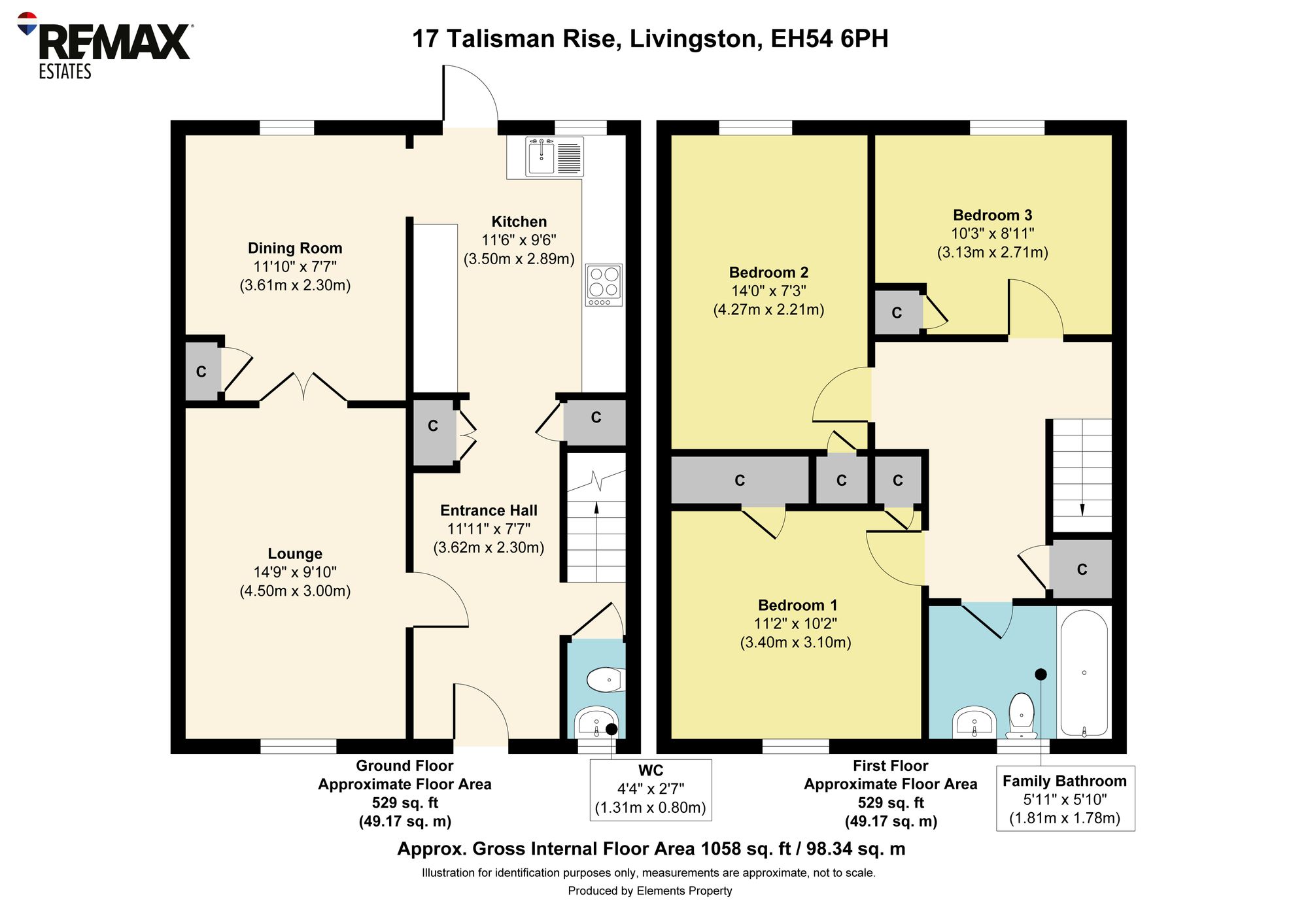 17 Talisman Rise, Livingston floorplan