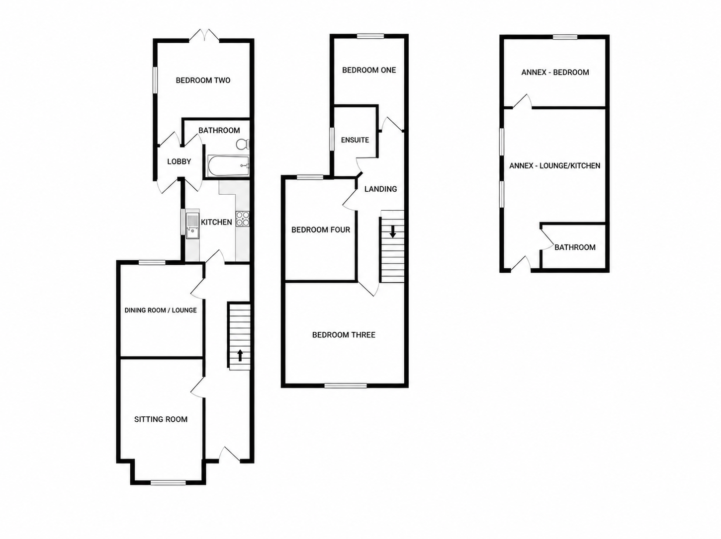 205, Harwich Road, Essex floorplan
