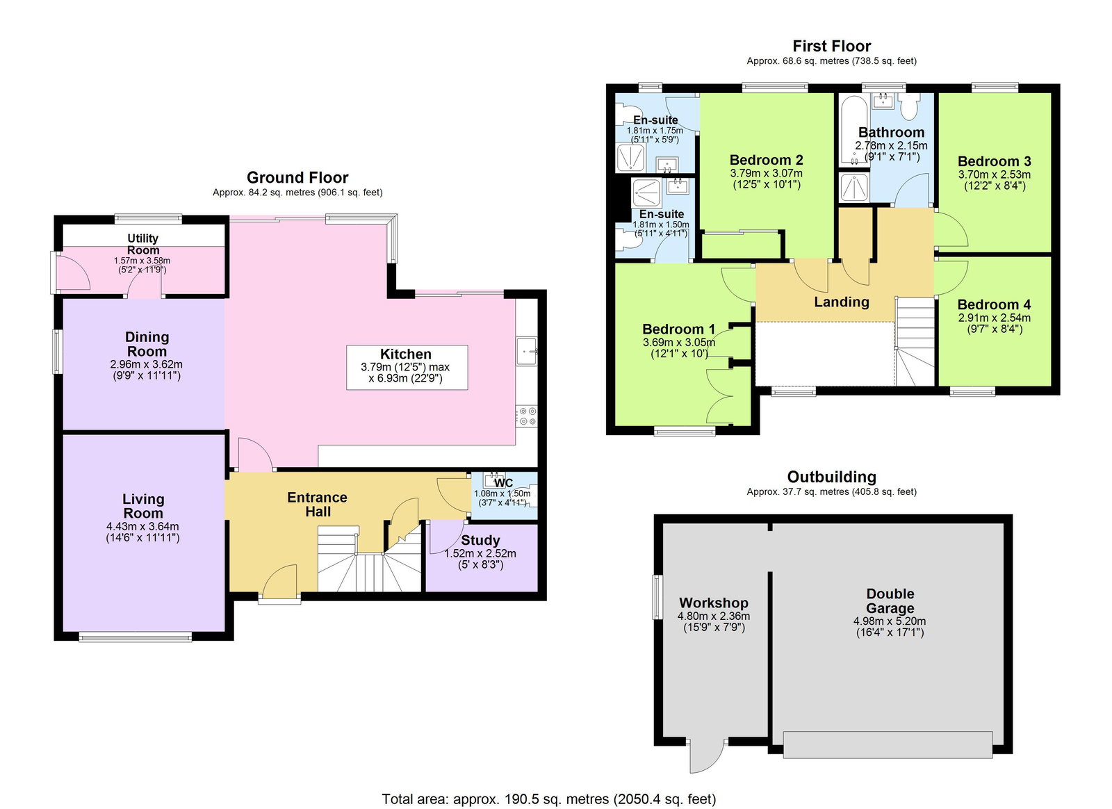 3, Trebartha Close, Callington floorplan