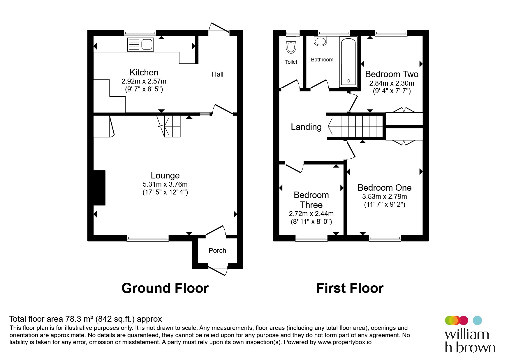 82, Ilex Close, Colchester floorplan
