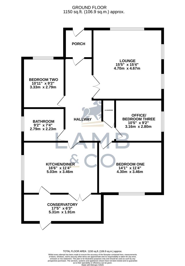 65, Landermere Road, Clacton-On-Sea floorplan