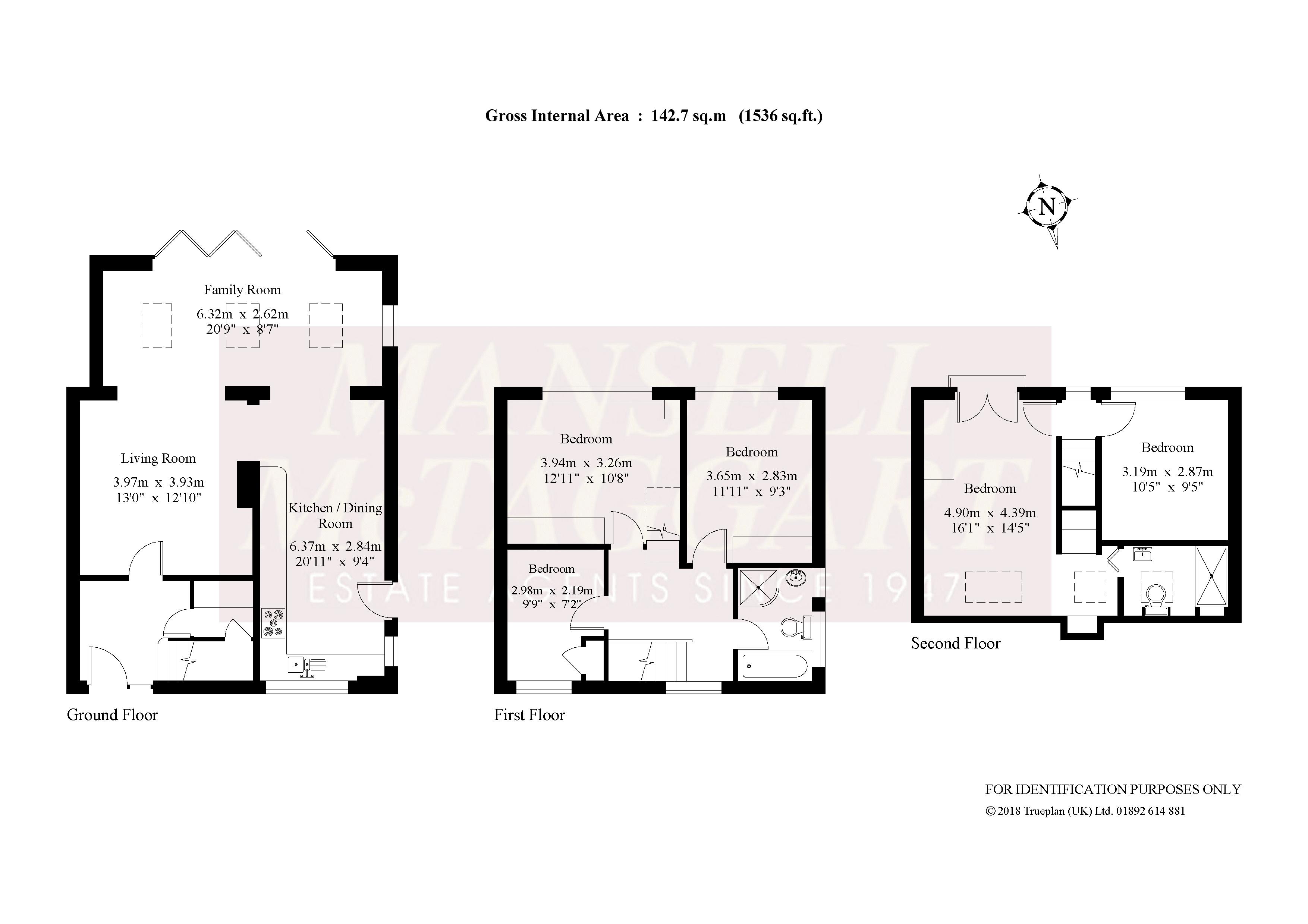 5 Bedrooms Semi-detached house for sale in Perrylands, Charlwood, Surrey RH6