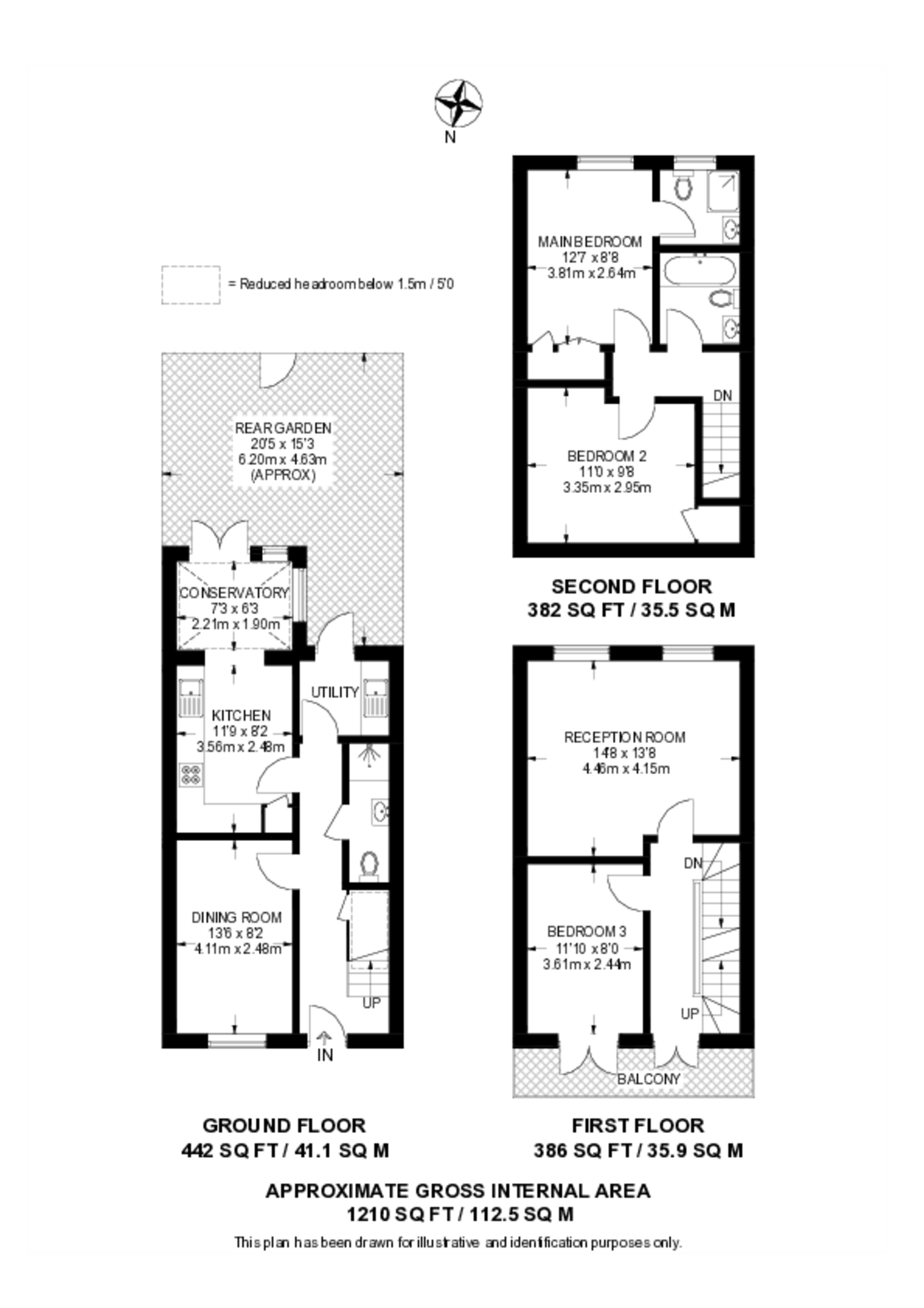 Hawksmoor Grove, Bromley floorplan