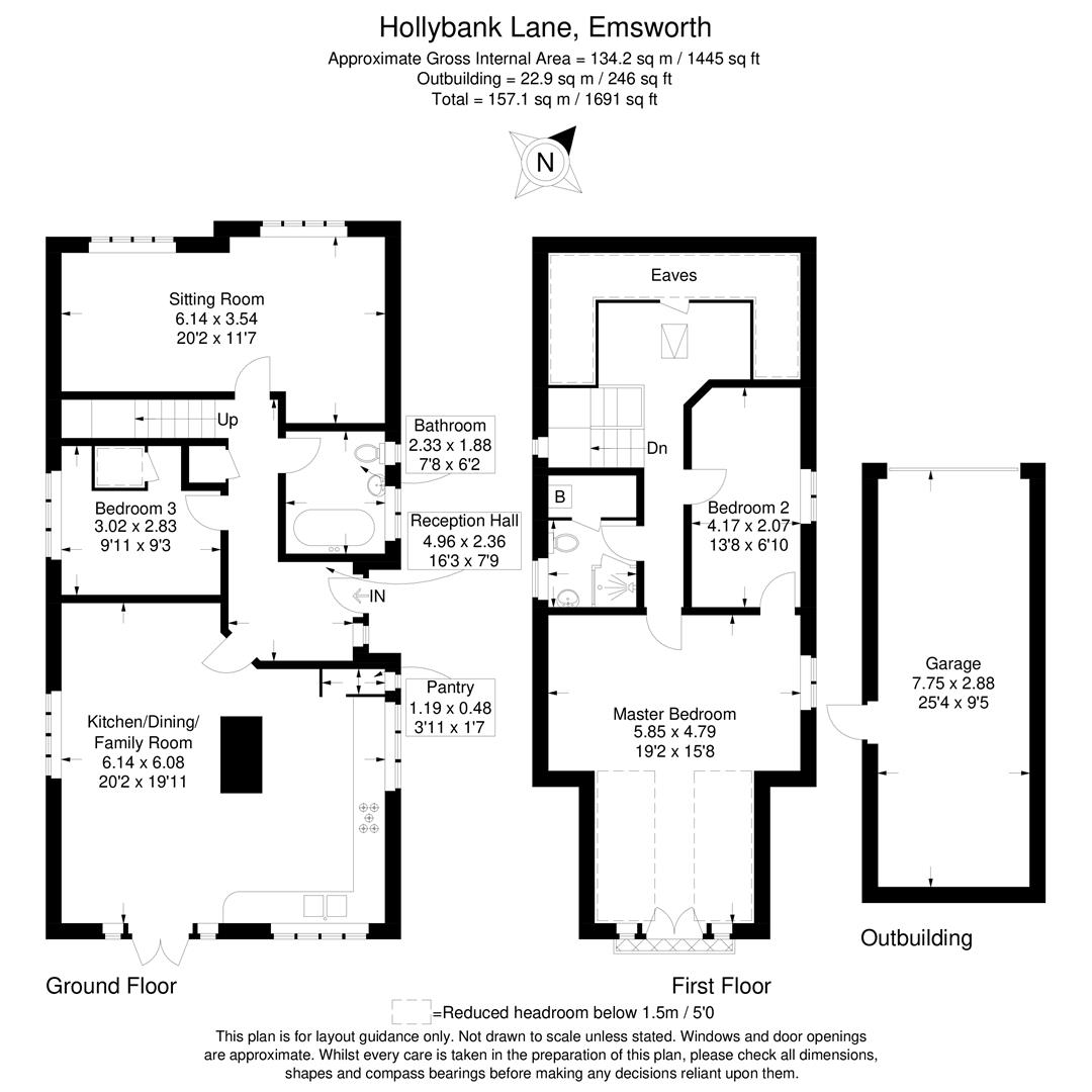 10, Hollybank Lane, Emsworth floorplan