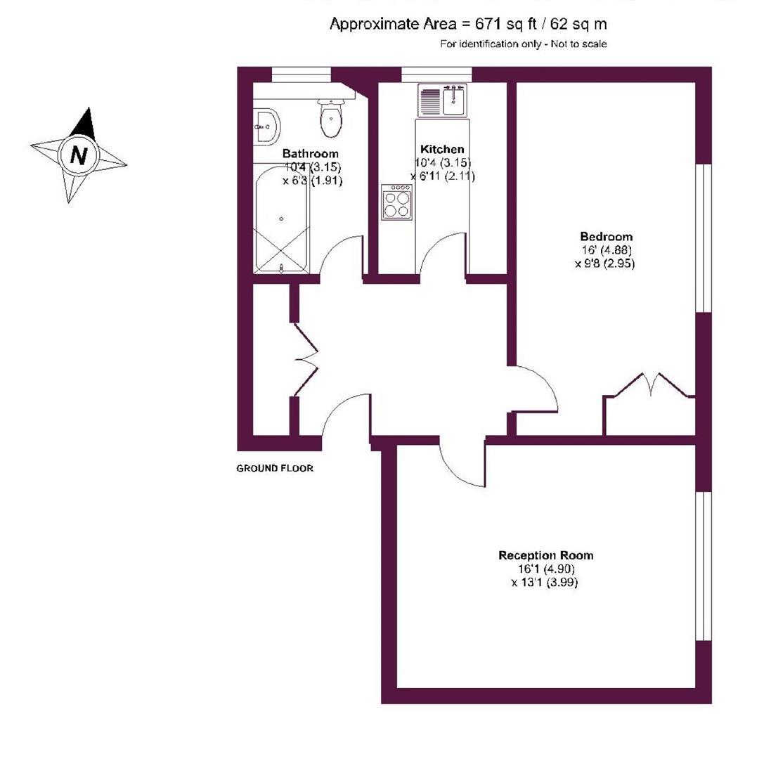 Flat 4 Mayfield, 72 London Road, Sevenoaks floorplan