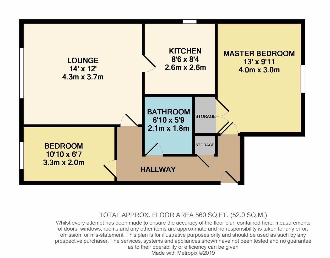 2 Bedrooms Flat to rent in Raglan Road, London E17