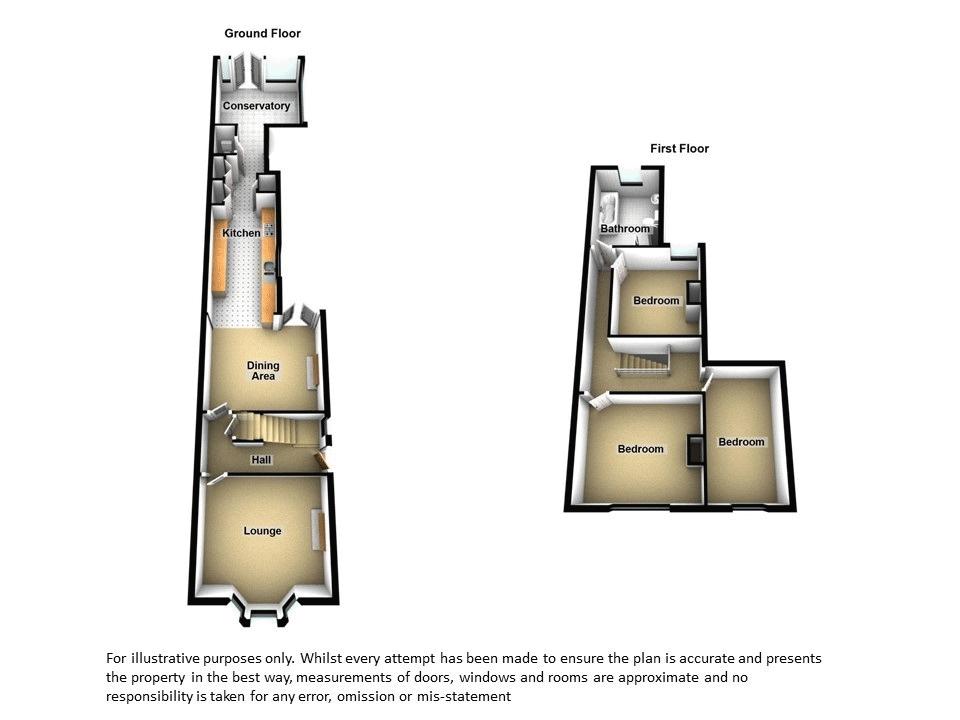 64, Old Hinckley Road, Nuneaton floorplan