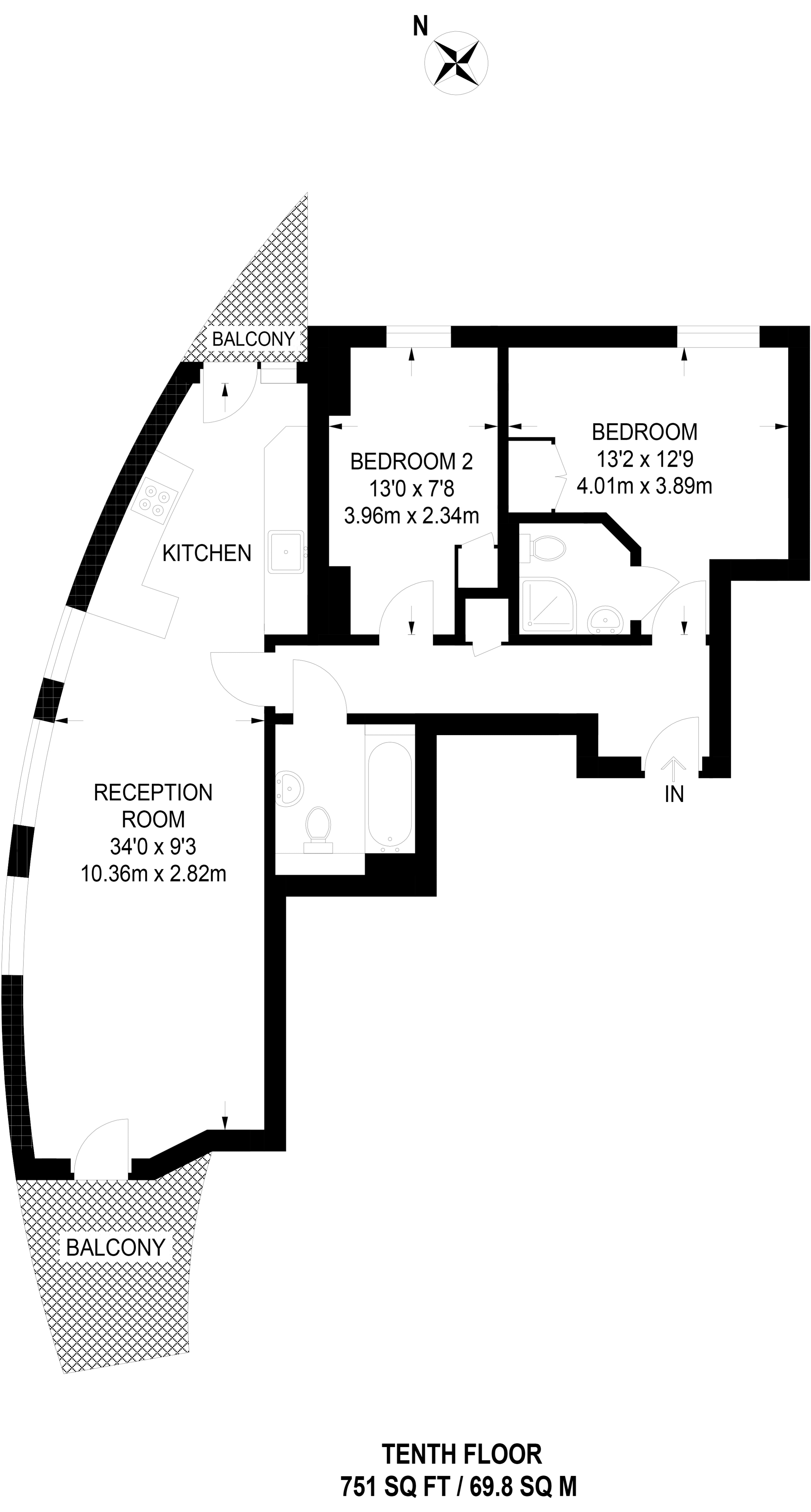 Martello Street, London Fields floorplan
