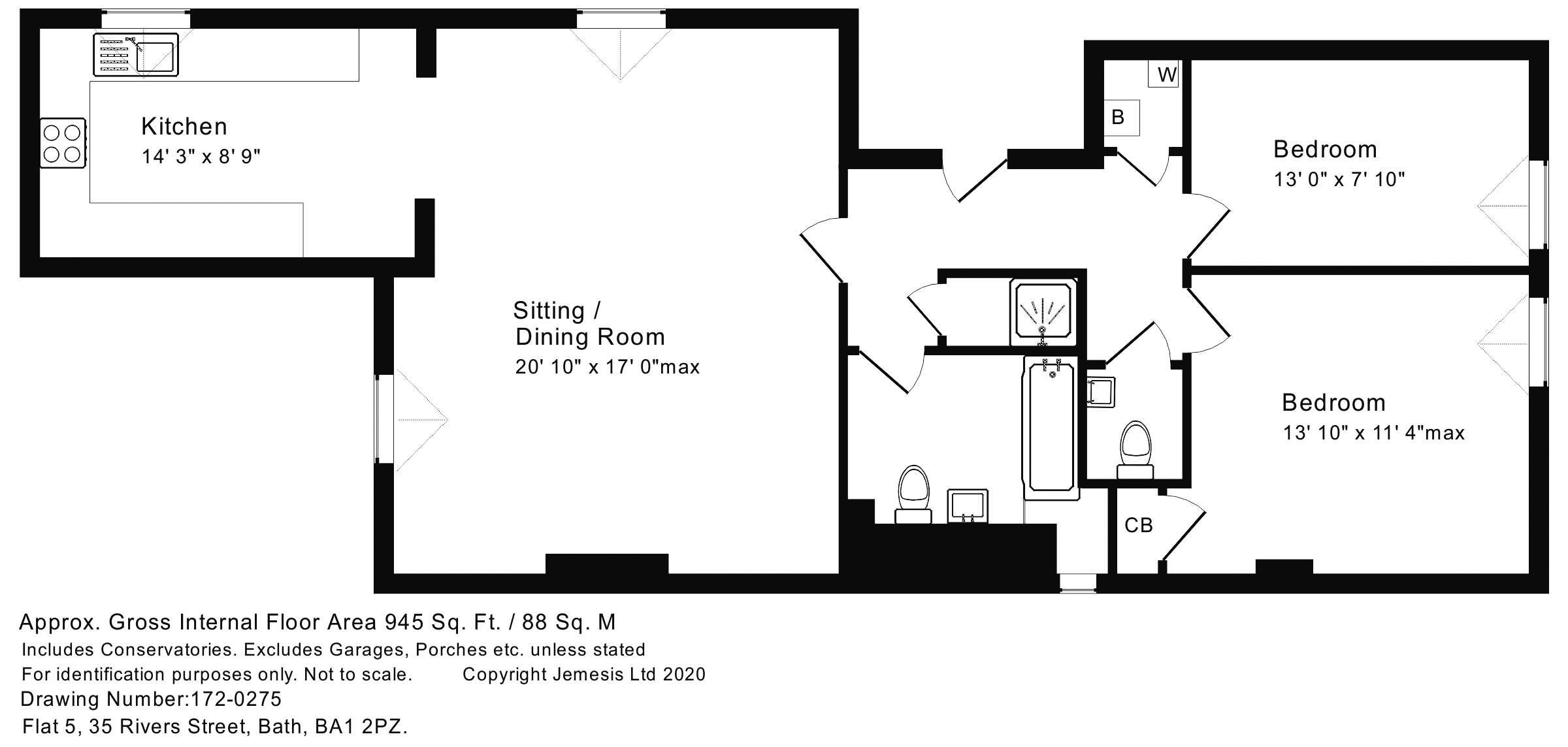 Rivers Street, Bath BA1, 2 bedroom flat for sale 61167480 PrimeLocation
