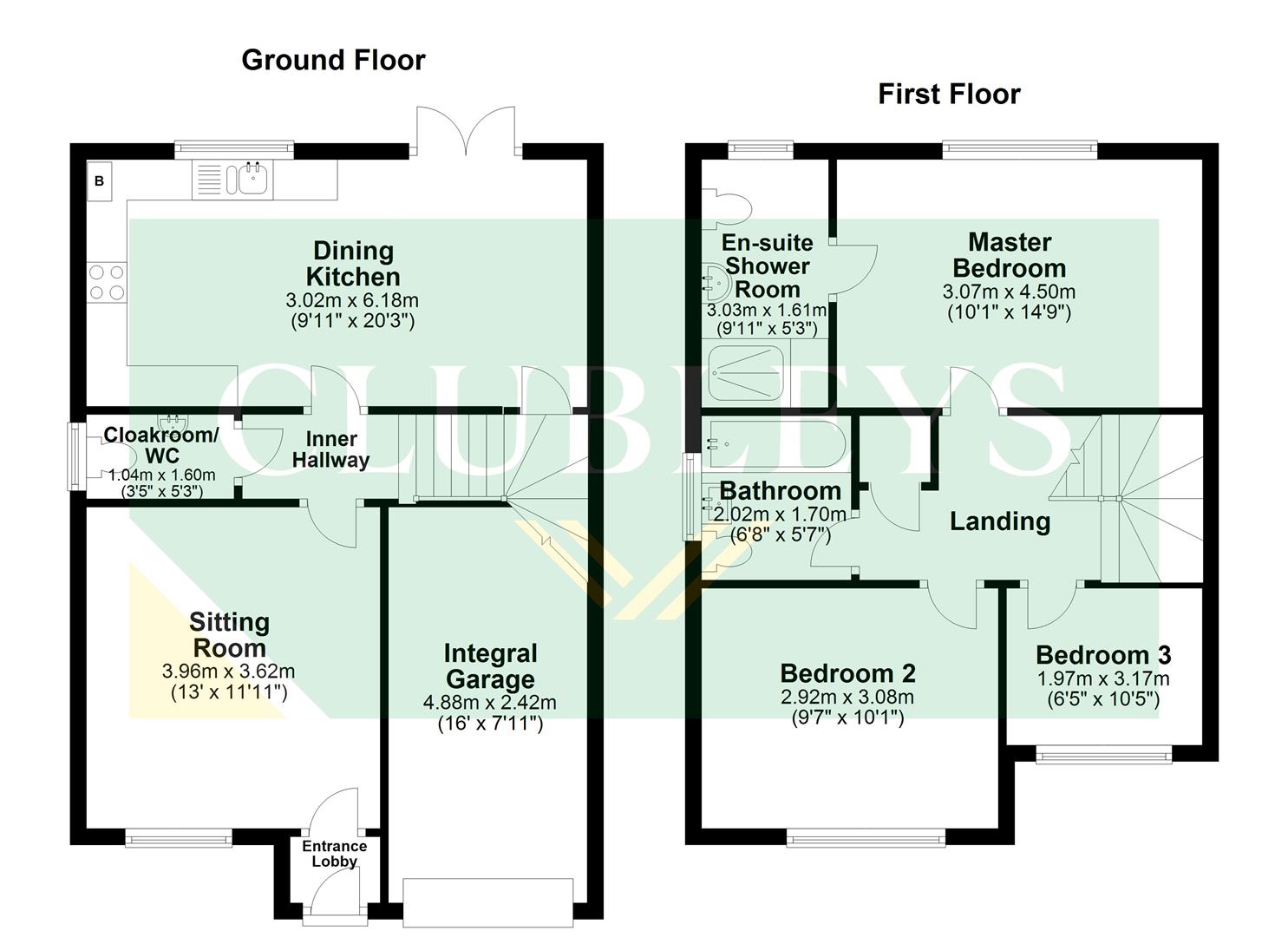 5, Lee Croft, Pocklington floorplan