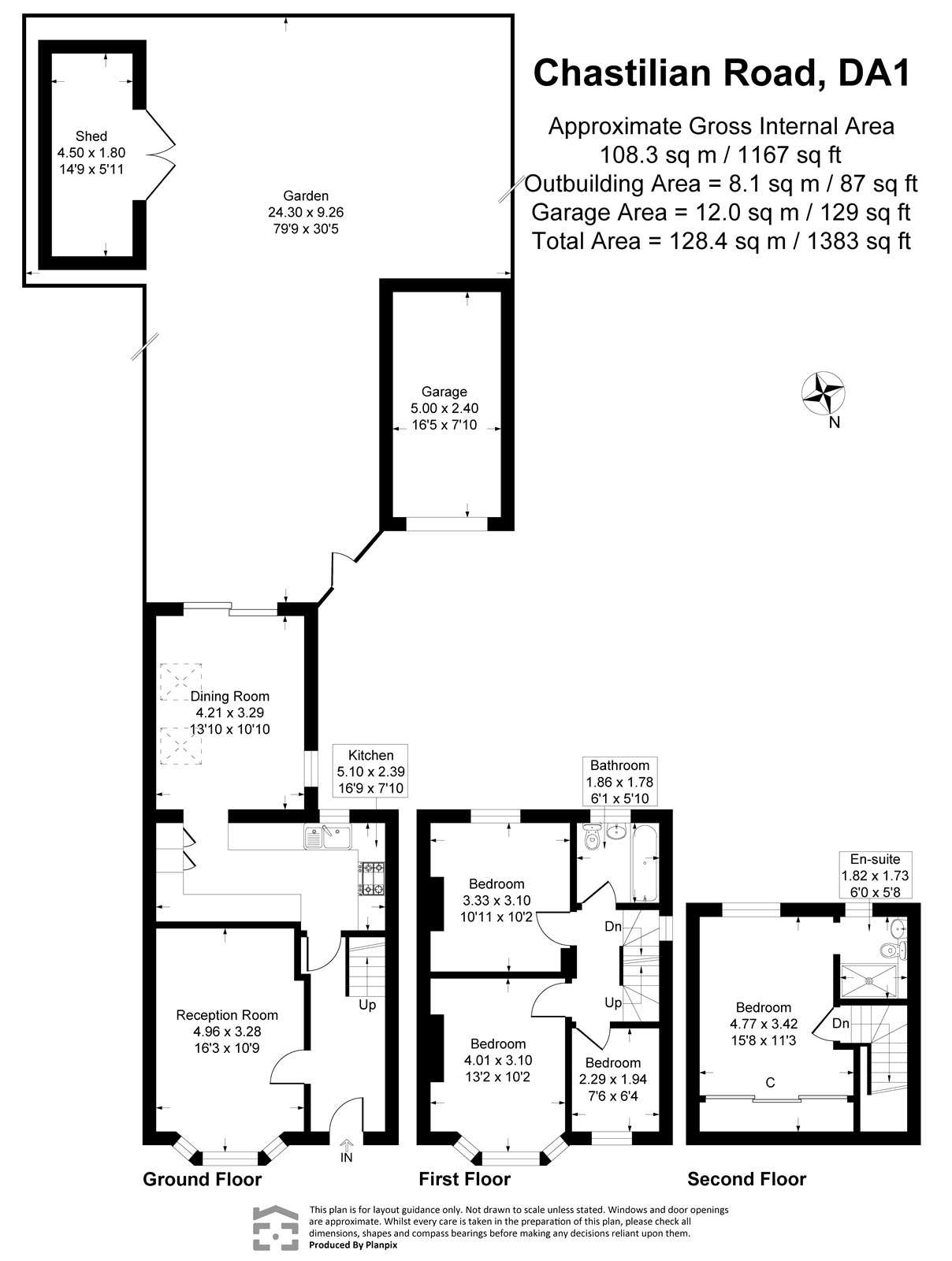 83, Chastilian Road, Kent floorplan