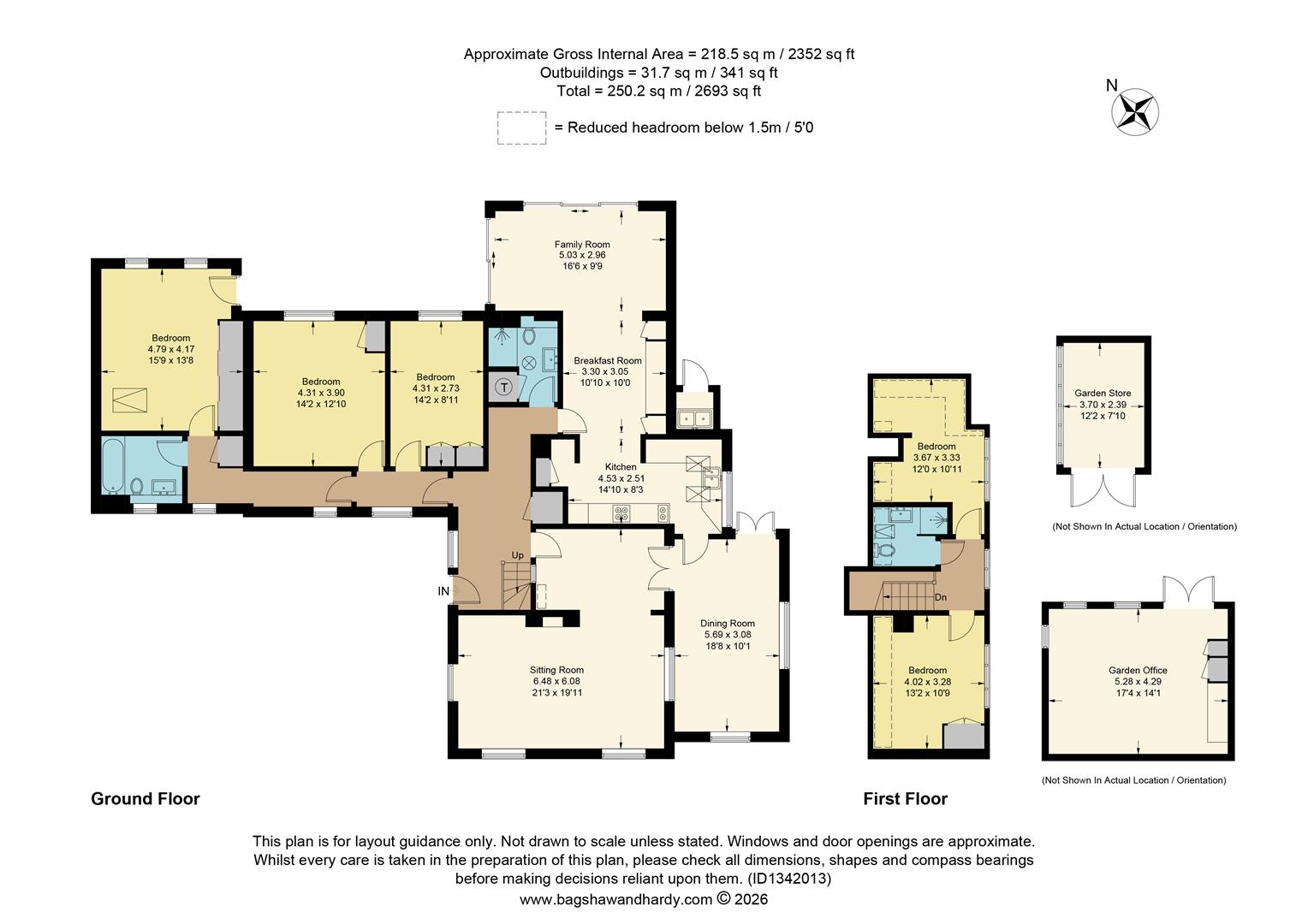 Hurst Green Road, Oxted floorplan