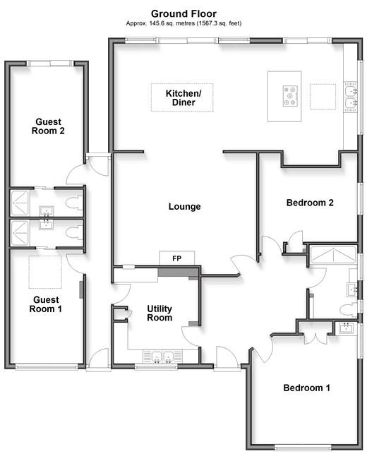 Summerfield Avenue, Whitstable floorplan